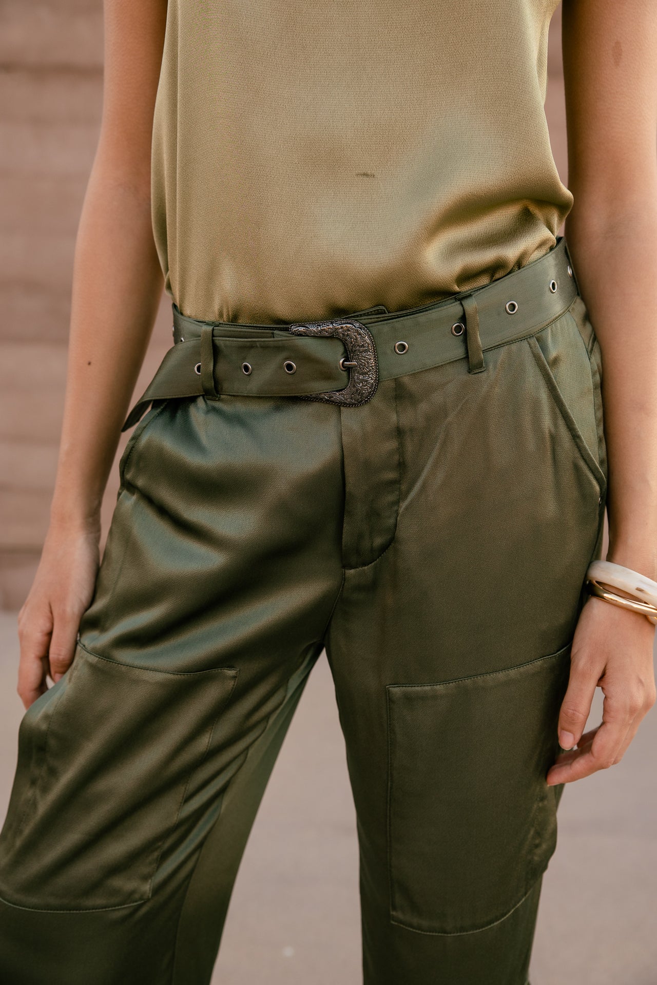 

Pantalon cargo Femme Ciara Steppin deep depths | Freeman T. Porter