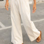 

Wide City Trousers Women Lexie Lovina pearled ivory | Freeman T. Porter