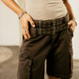 

Langer weiter Cargo-Short mit tiefem Schritt Damen Soann Peace chocolate torte | Freeman T. Porter