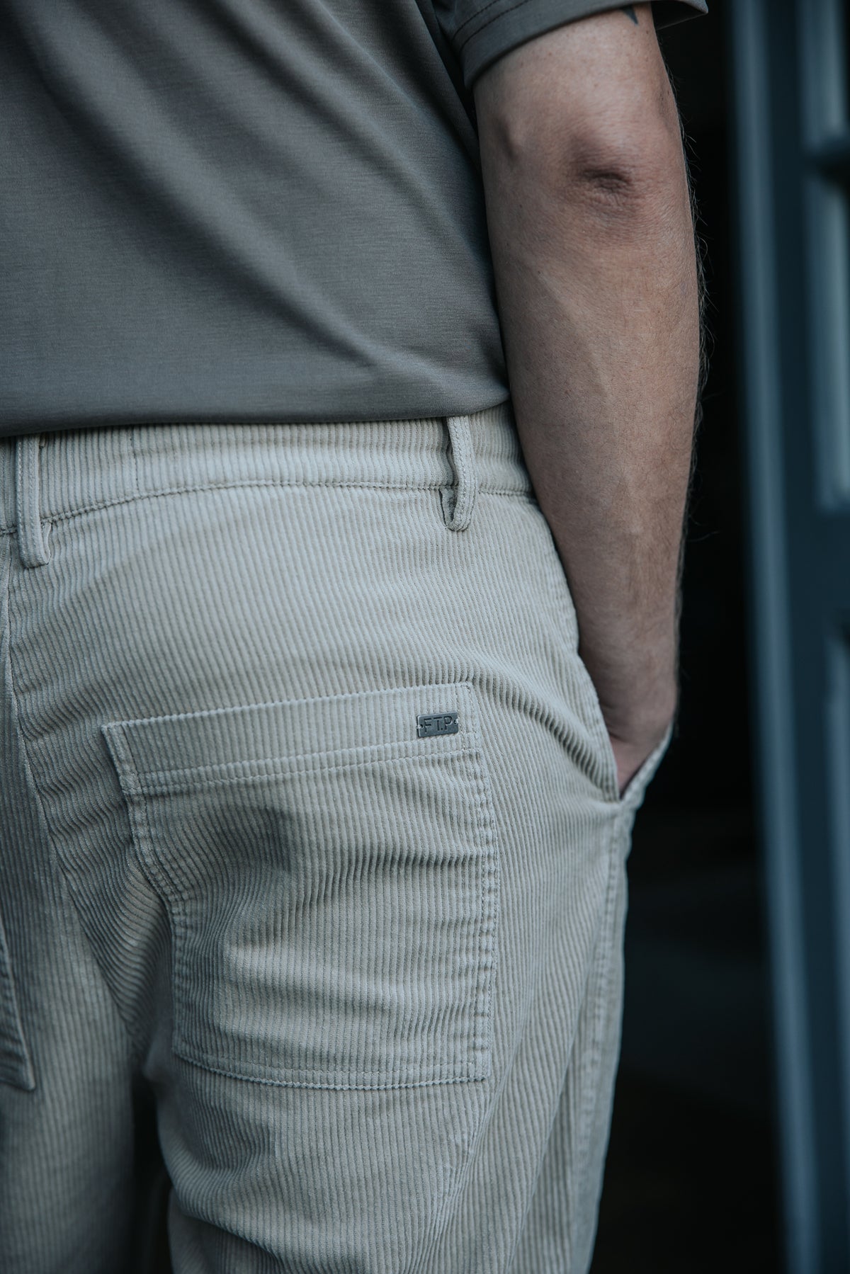 

Pantalón de pana Hombre Yoric Corduroy abbey stone | Freeman T. Porter