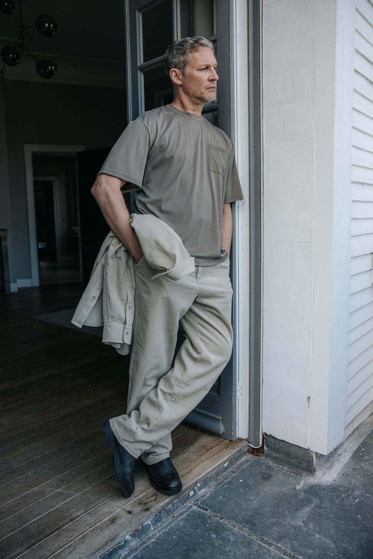 

Pantalón de pana Hombre Yoric Corduroy abbey stone | Freeman T. Porter