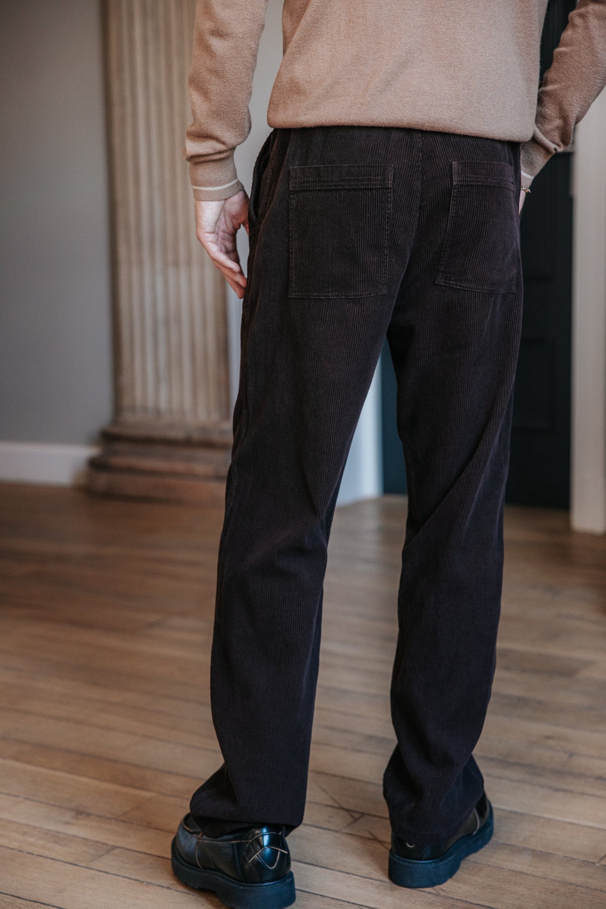 

Pantalón de pana Hombre Yoric Corduroy chocolate torte | Freeman T. Porter