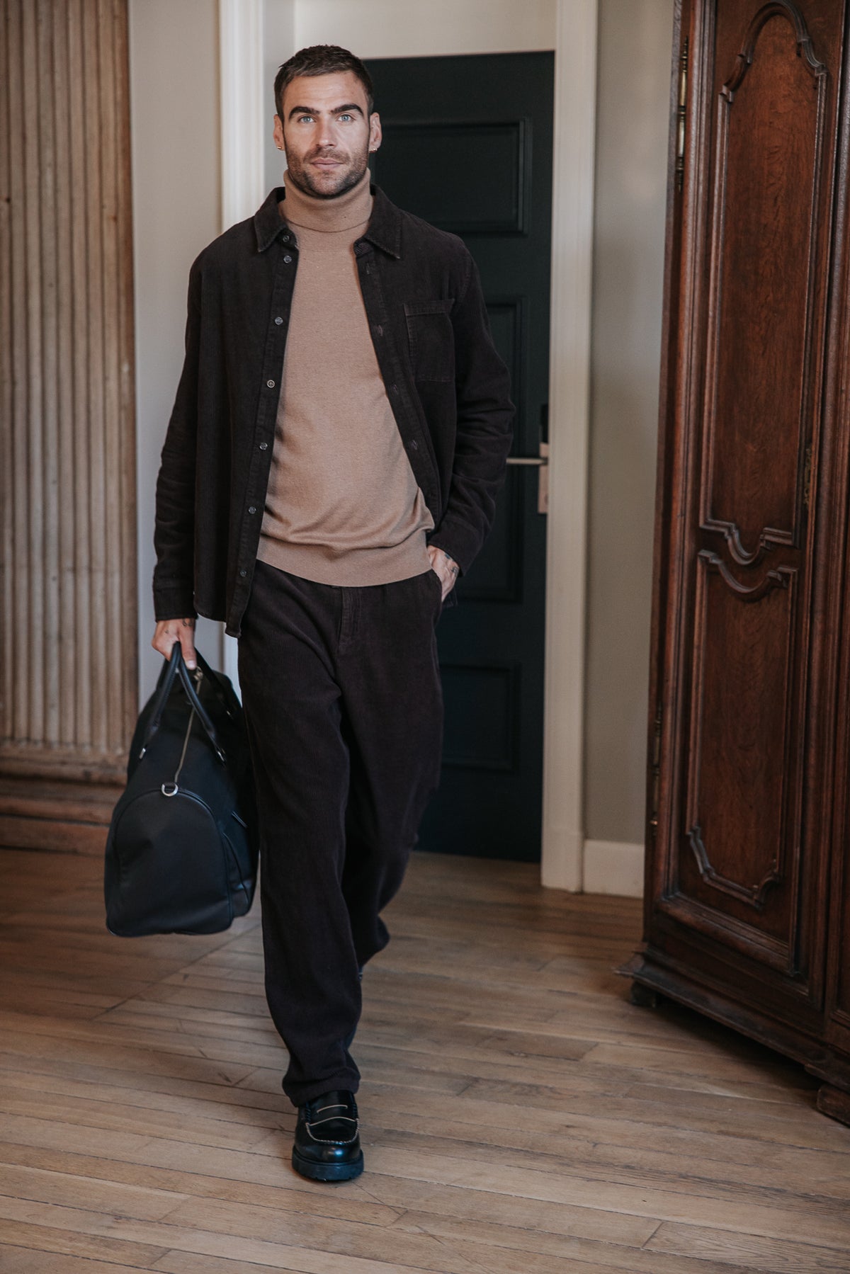 

Pantalón de pana Hombre Yoric Corduroy chocolate torte | Freeman T. Porter