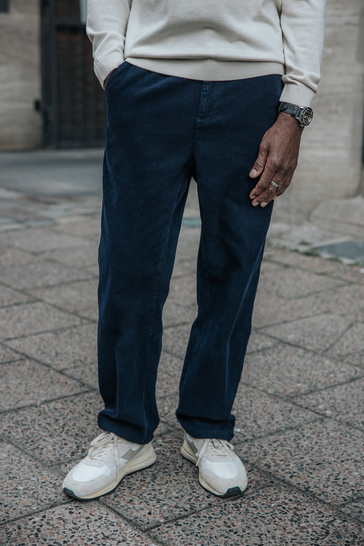 

Corduroy trousers Men Yoric Corduroy dark sapphire | Freeman T. Porter