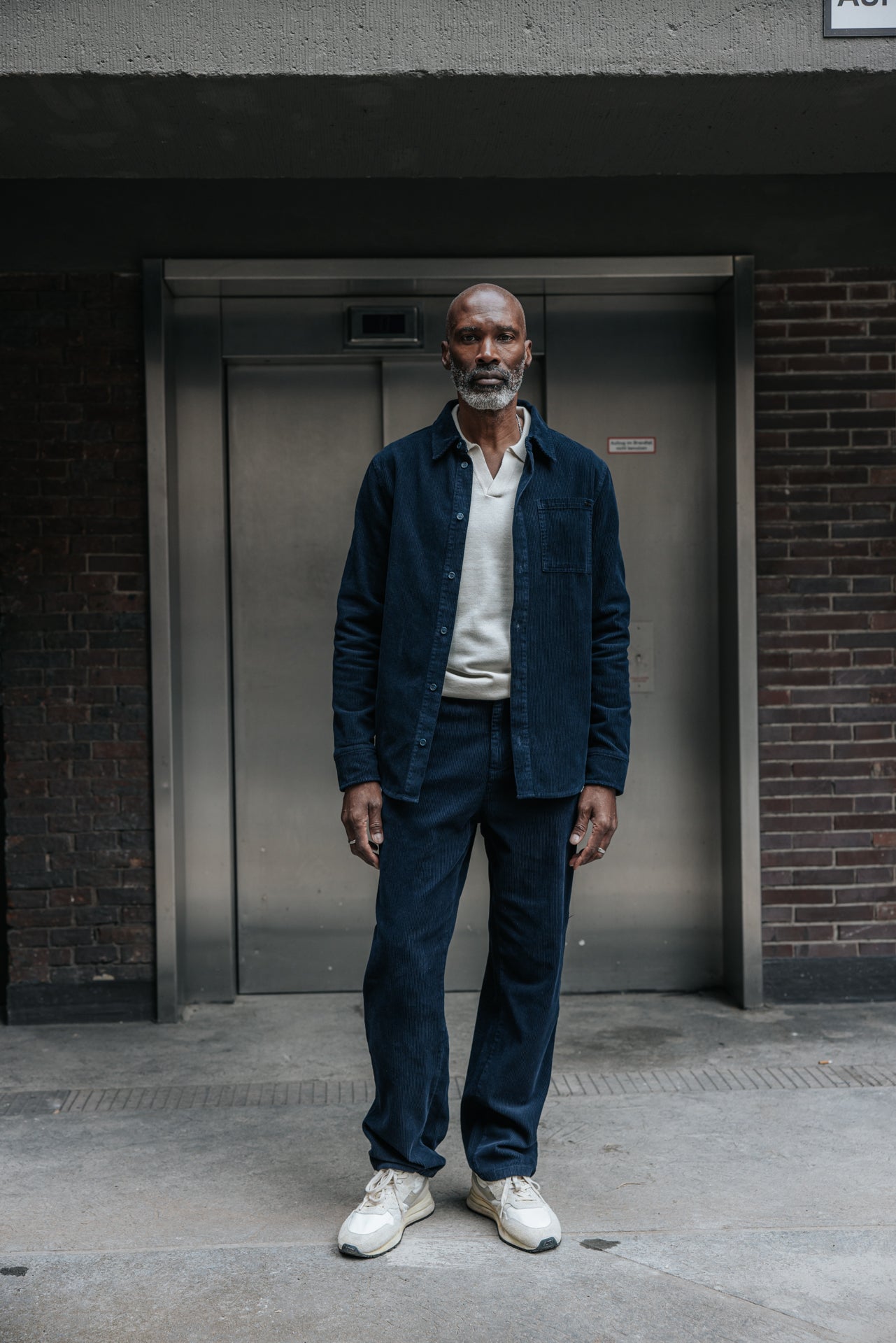 

Corduroy trousers Men Yoric Corduroy dark sapphire | Freeman T. Porter