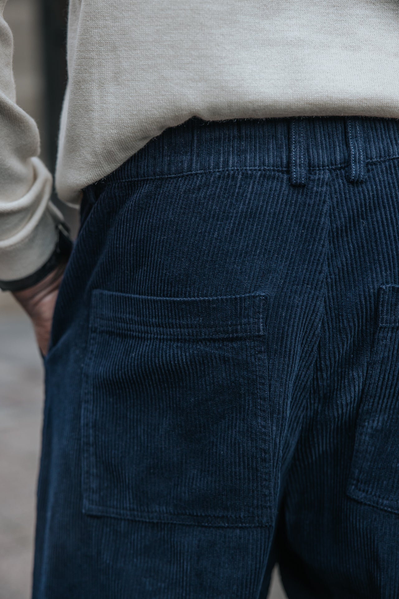

Corduroy trousers Men Yoric Corduroy dark sapphire | Freeman T. Porter