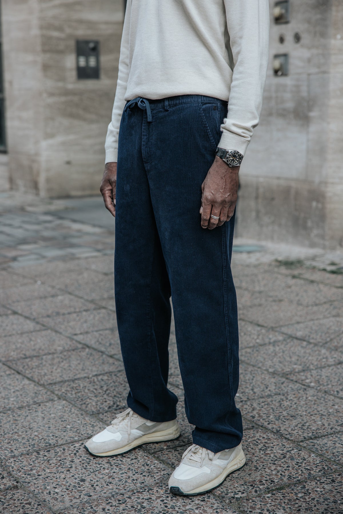 

Corduroy trousers Men Yoric Corduroy dark sapphire | Freeman T. Porter