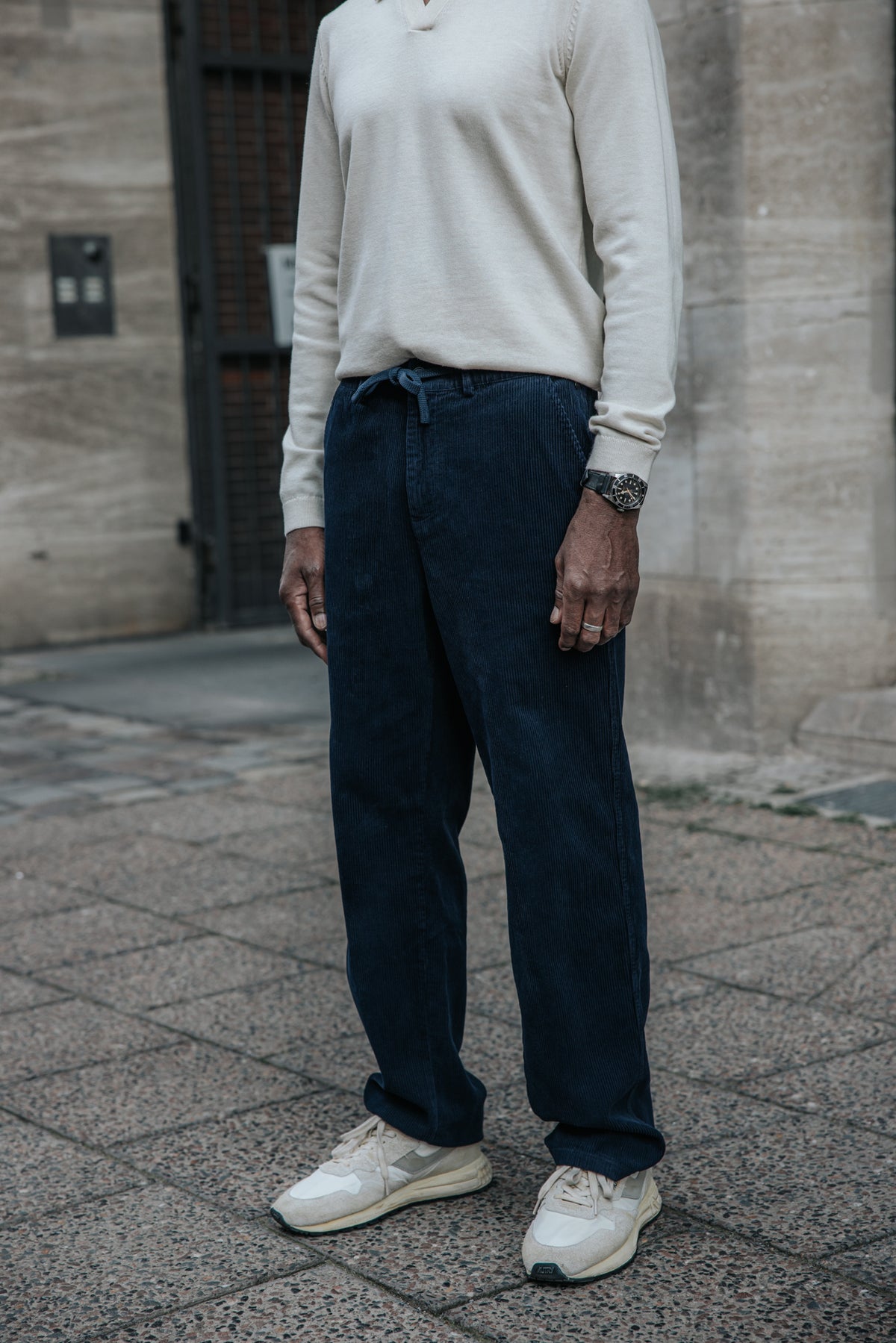 

Corduroy trousers Men Yoric Corduroy dark sapphire | Freeman T. Porter