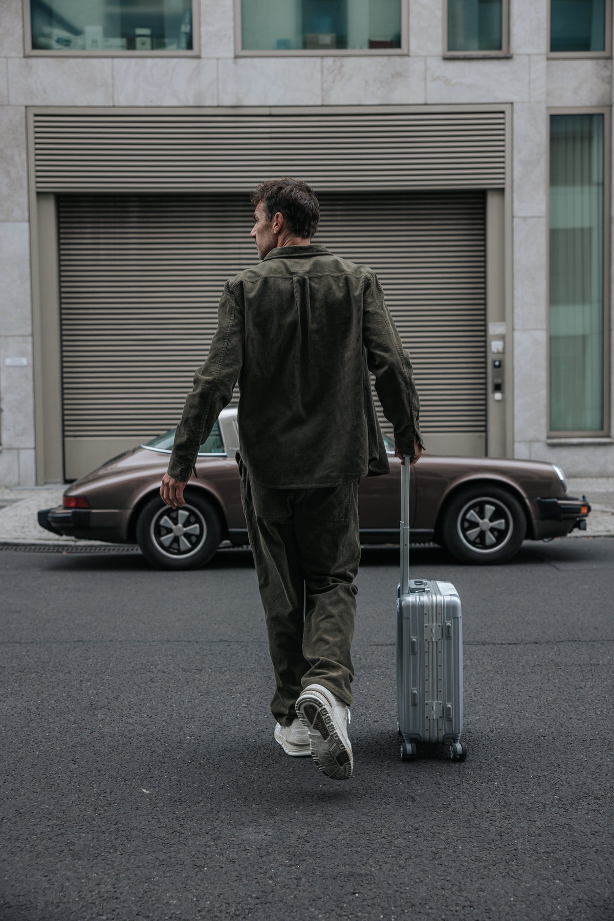 

Corduroy trousers Men Yoric Corduroy olive night | Freeman T. Porter