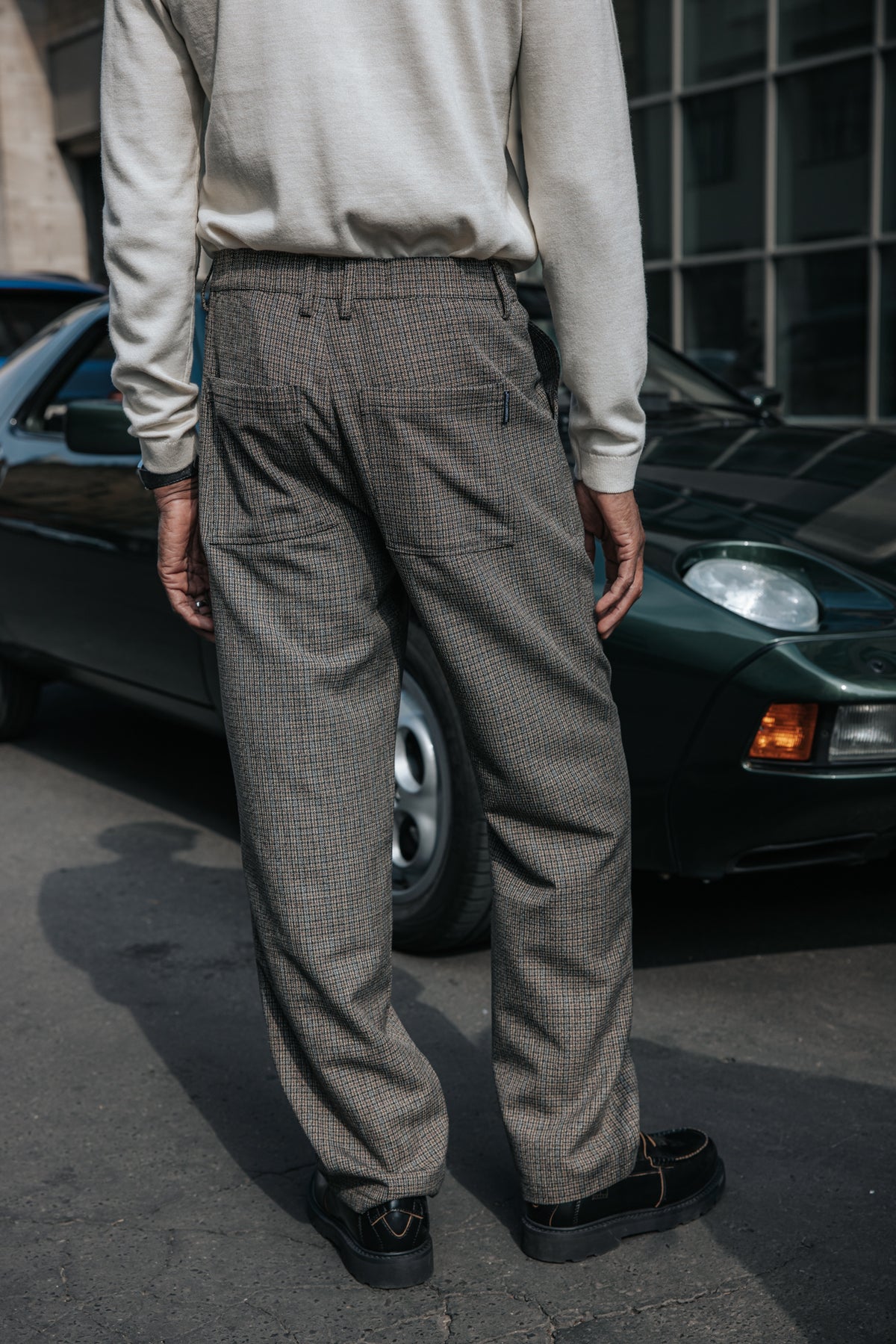 

Pantalon à carreaux Homme Yoric Sherlock original | Freeman T. Porter