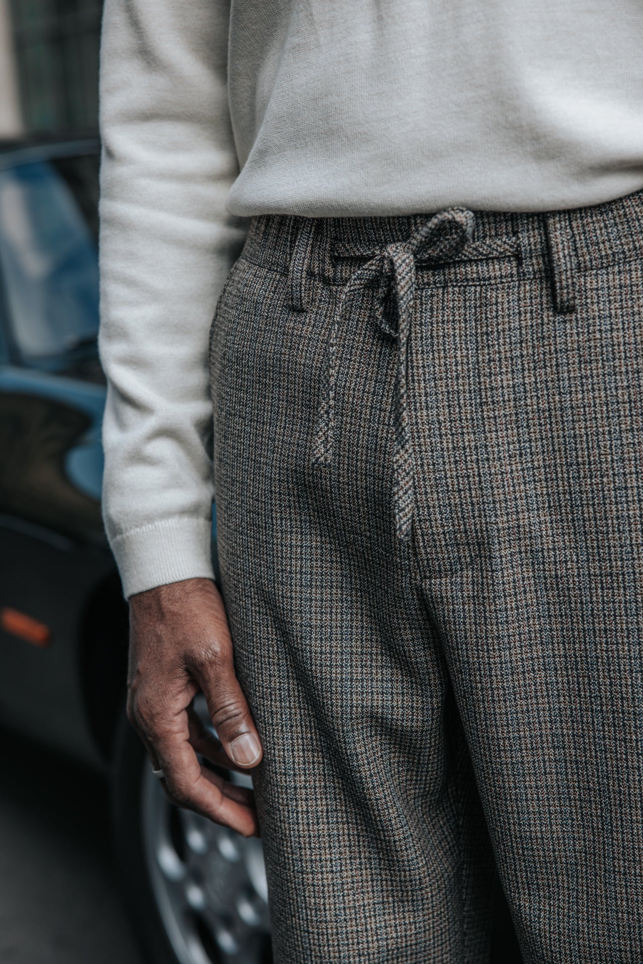 

Pantalon à carreaux Homme Yoric Sherlock original | Freeman T. Porter