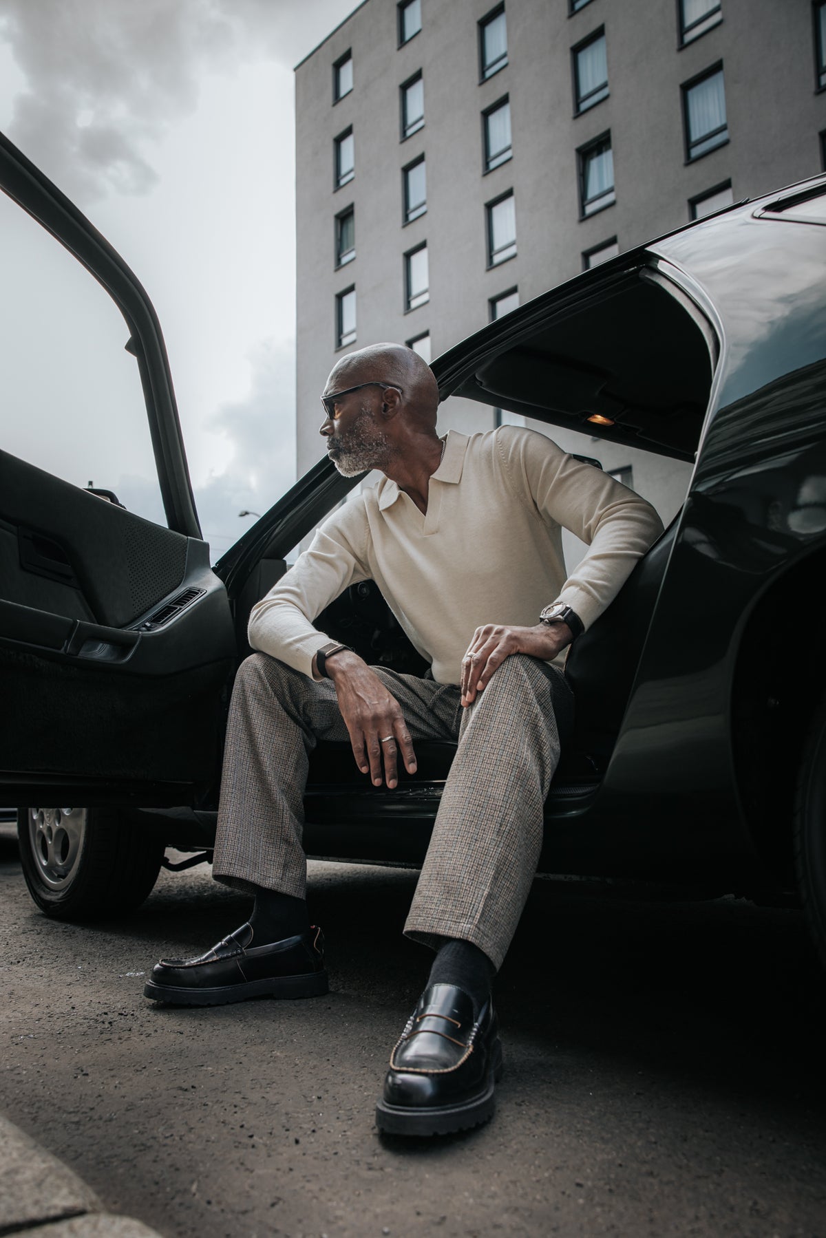 

Pantalon à carreaux Homme Yoric Sherlock original | Freeman T. Porter