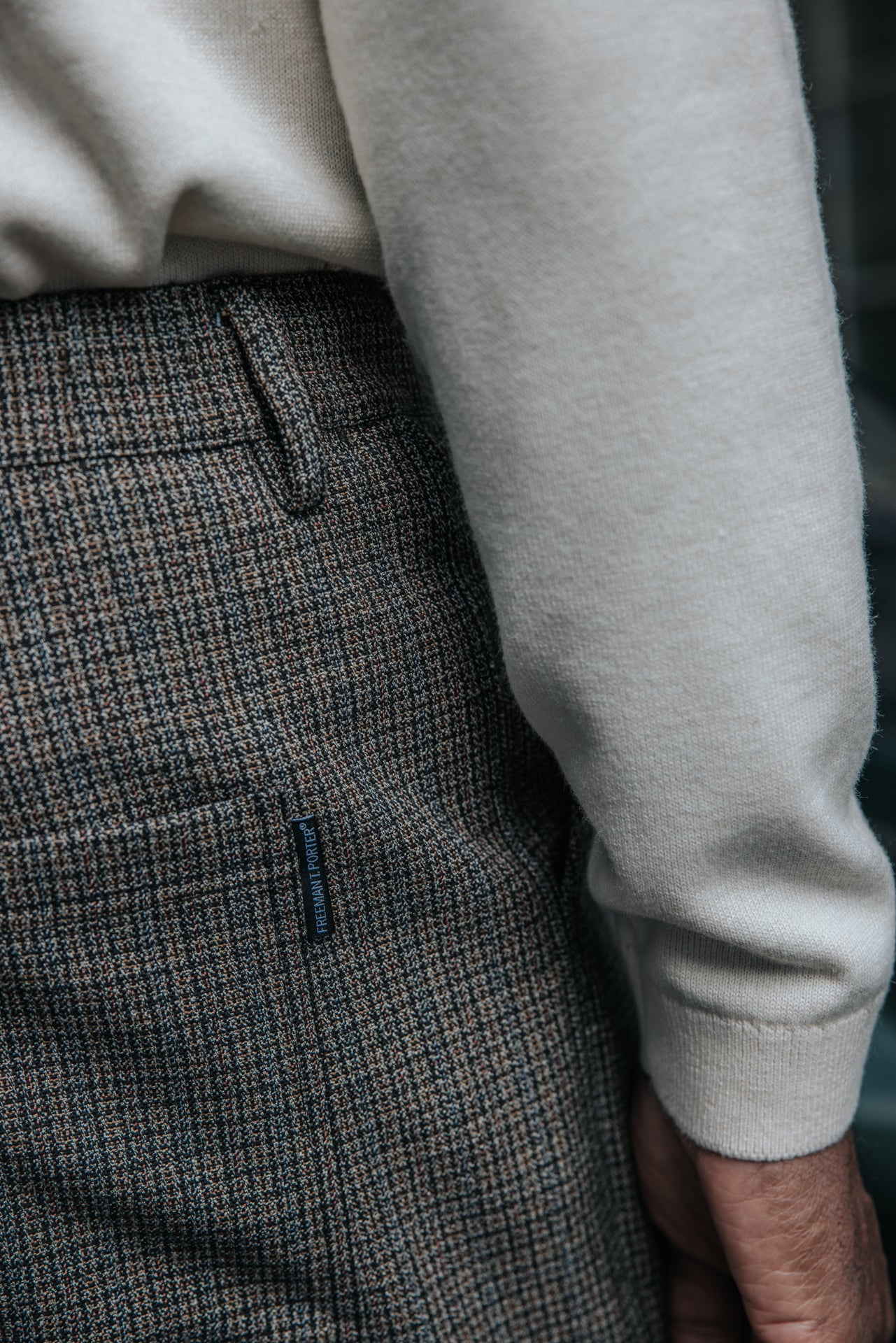 

Pantalon à carreaux Homme Yoric Sherlock original | Freeman T. Porter