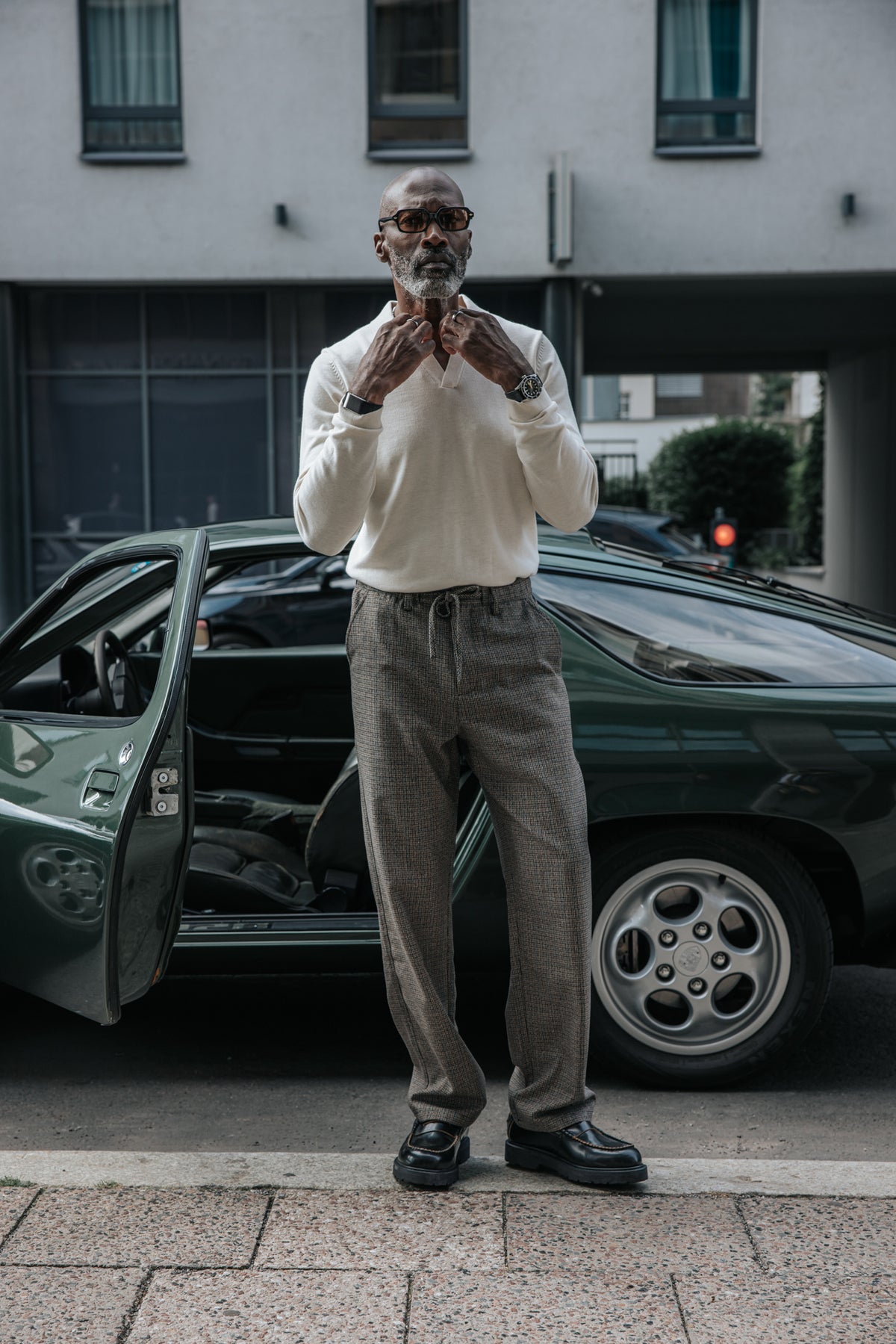 

Pantalon à carreaux Homme Yoric Sherlock original | Freeman T. Porter