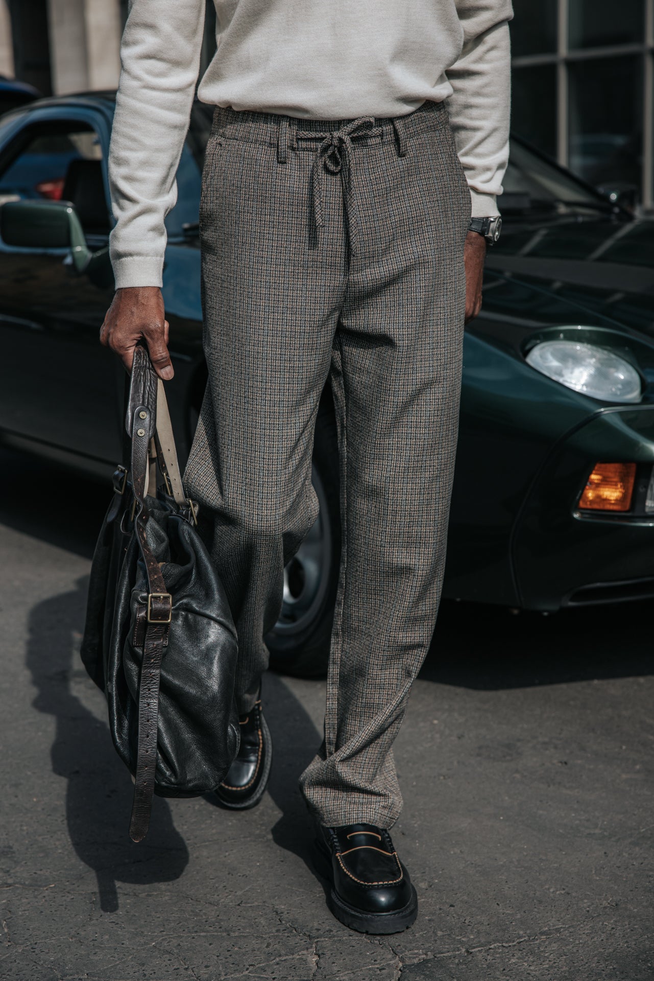 

Pantalon à carreaux Homme Yoric Sherlock original | Freeman T. Porter