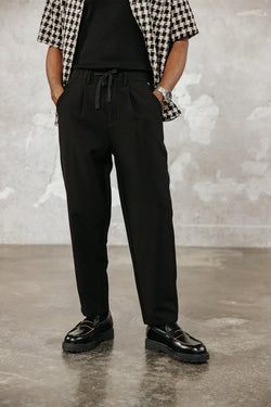 

Pantalon relax 7/8 Homme Yoric Tempo black | Freeman T. Porter