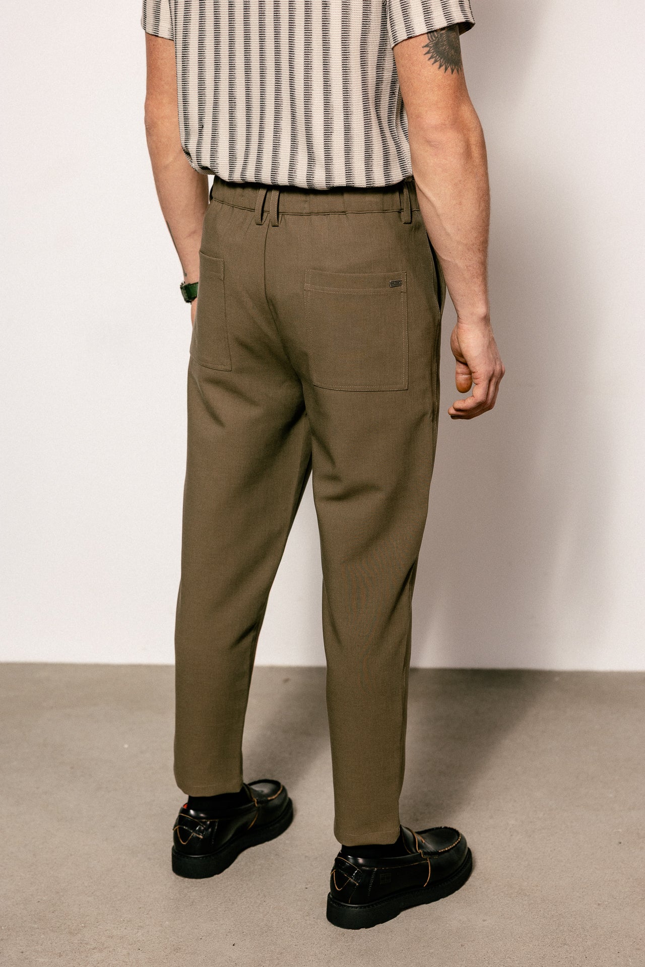 

Relaxed 7/8 Trousers Men Yoric Tempo teak | Freeman T. Porter