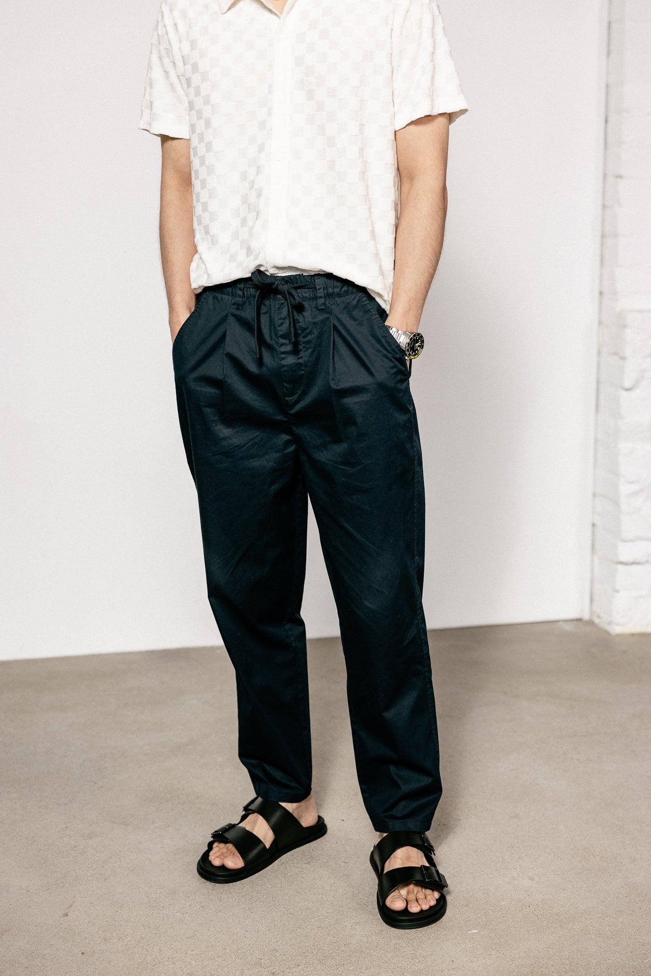   
            

Relaxed 7/8 pants Men Yoric Graph sky captain | Freeman T. Porter
          
