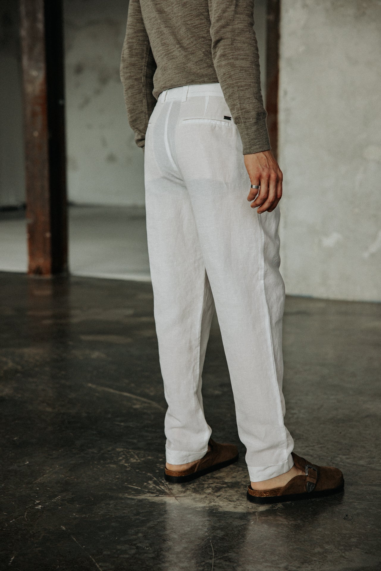 

Pantalon chino Homme Frisco Somero white | Freeman T. Porter