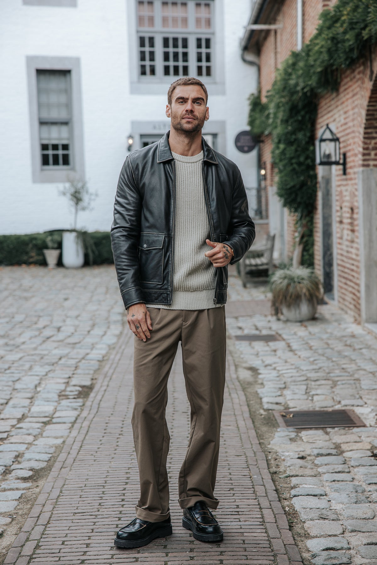 

Pantalón de pinzas Hombre Frisco Ghost kelp | Freeman T. Porter