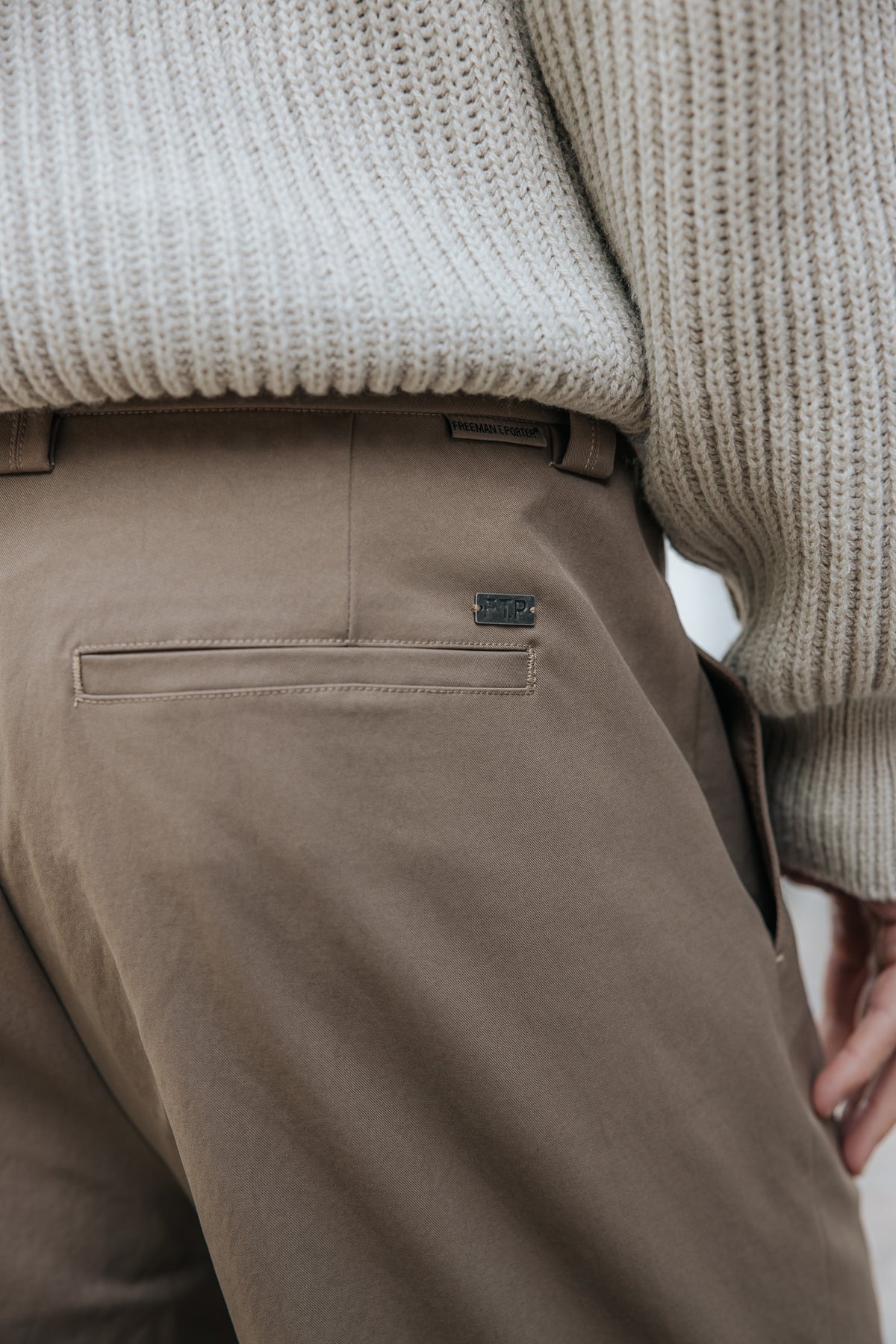 

Pantalón de pinzas Hombre Frisco Ghost kelp | Freeman T. Porter
