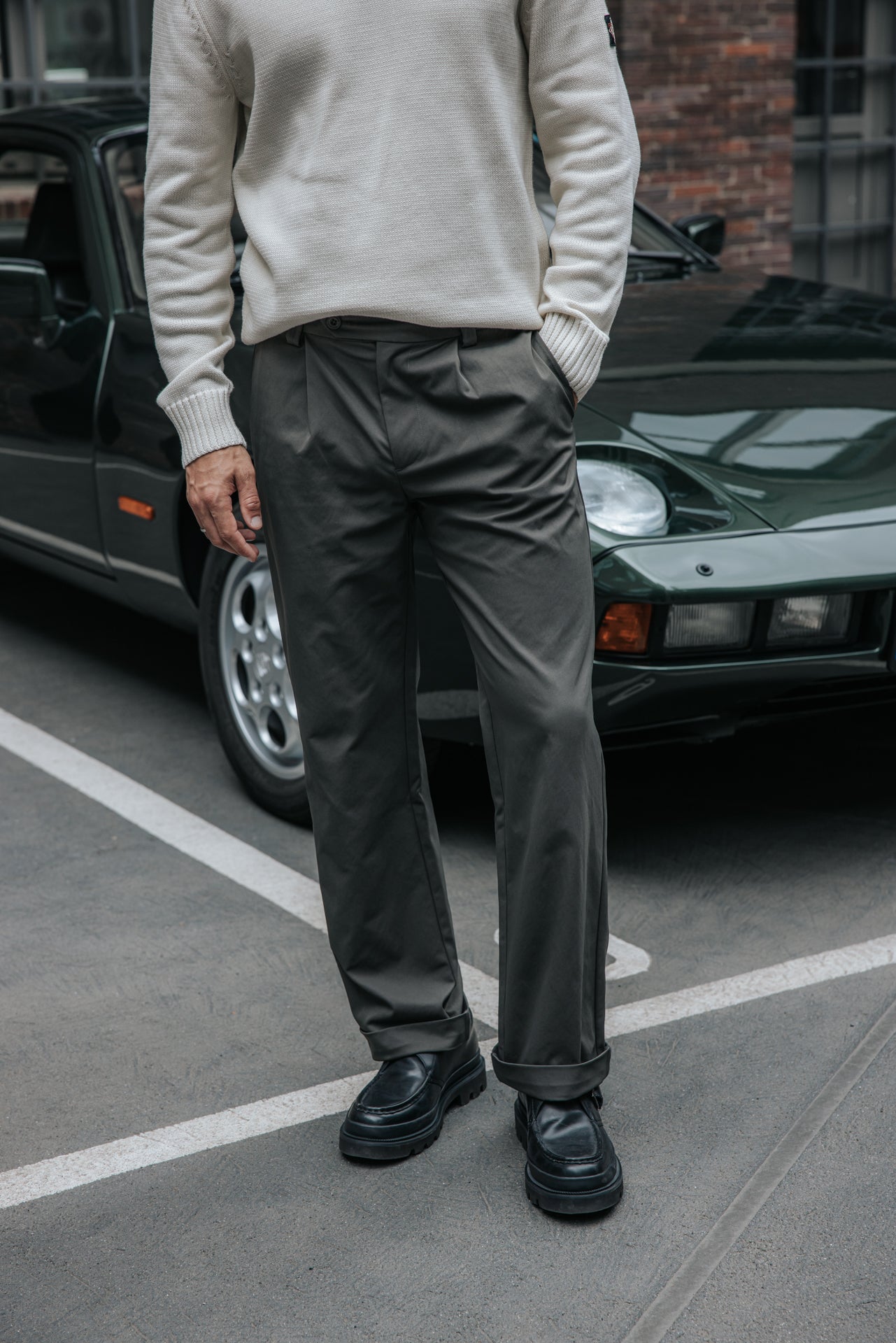   
            

Bundfaltenhose Herren Frisco Ghost chimera | Freeman T. Porter
          
