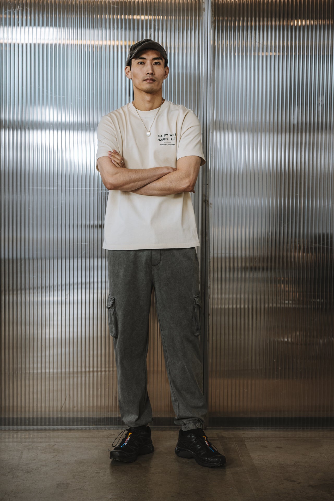 

Pantalon jogging Homme Miles Alpha green grey | Freeman T. Porter