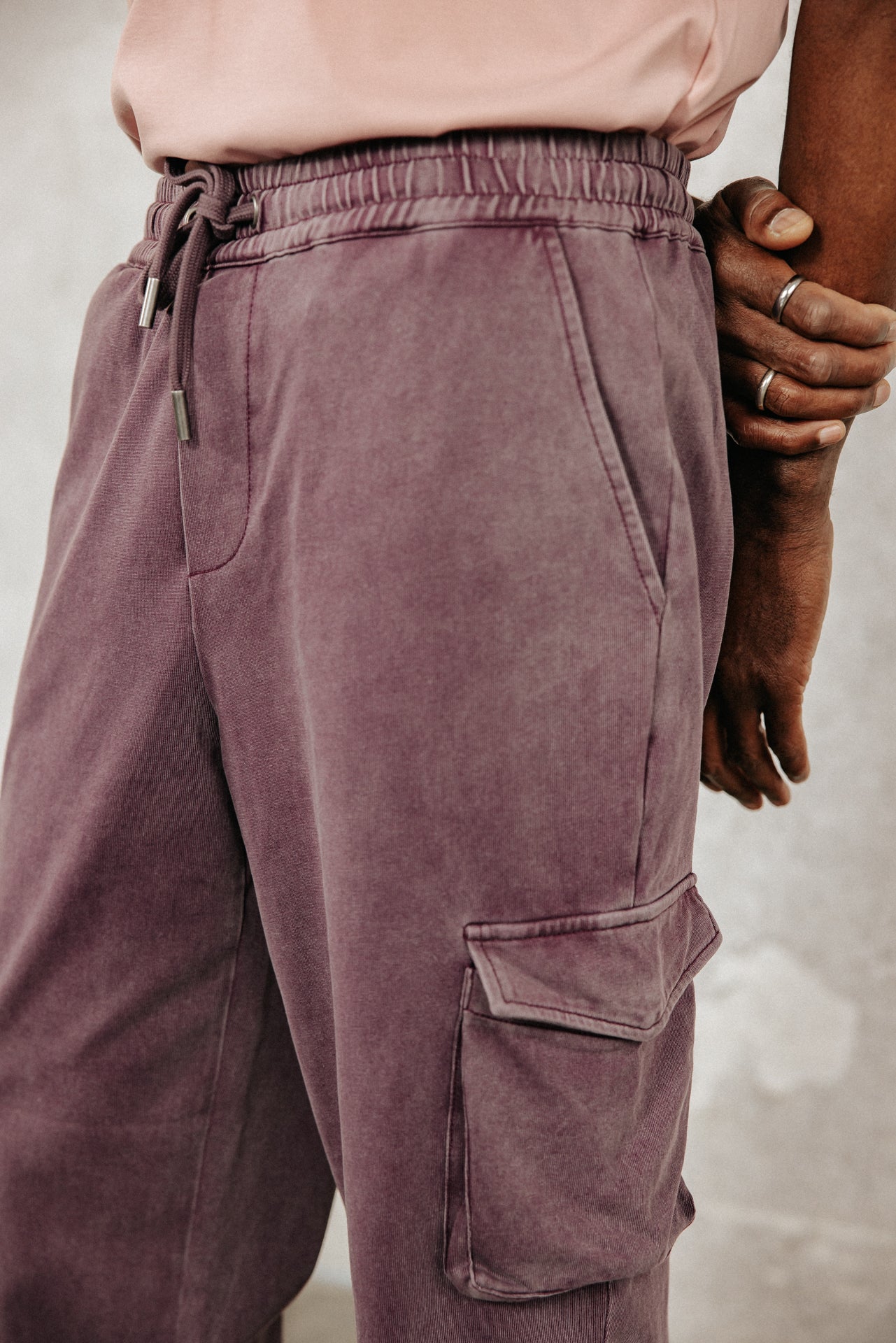 

Pantalon jogging Homme Miles Alpha purple | Freeman T. Porter