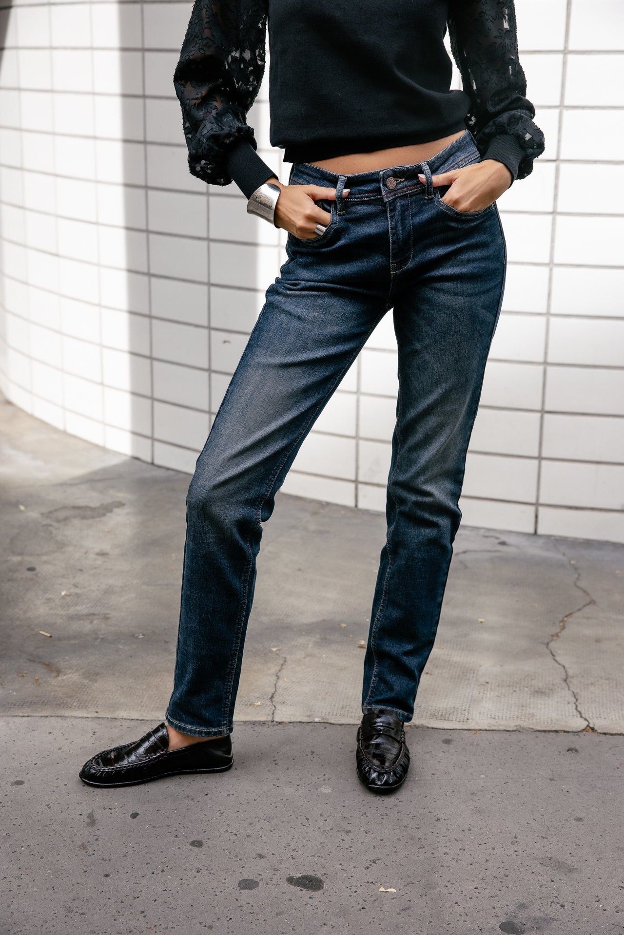 

Slim jeans Dames Miky midiego | Freeman T. Porter