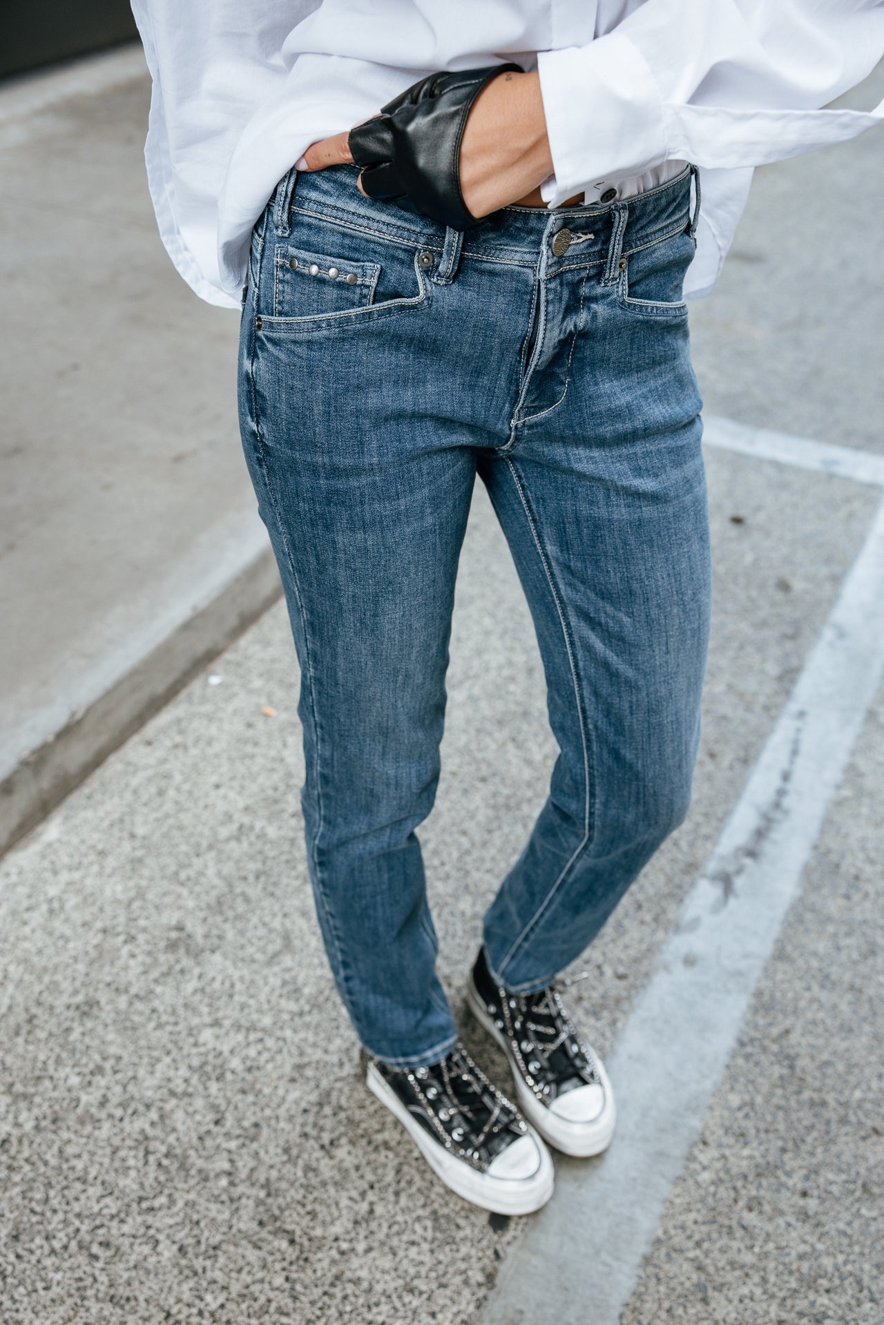 

Slim Fit Jeans Damen Miky easy | Freeman T. Porter