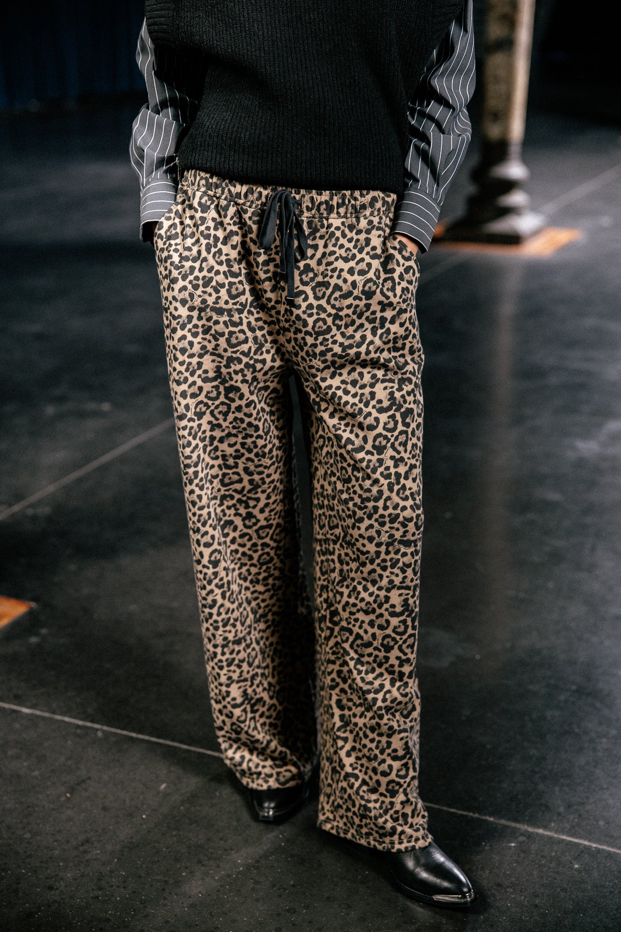 

Printed jogger pants Women Vamor Leo natural beige | Freeman T. Porter