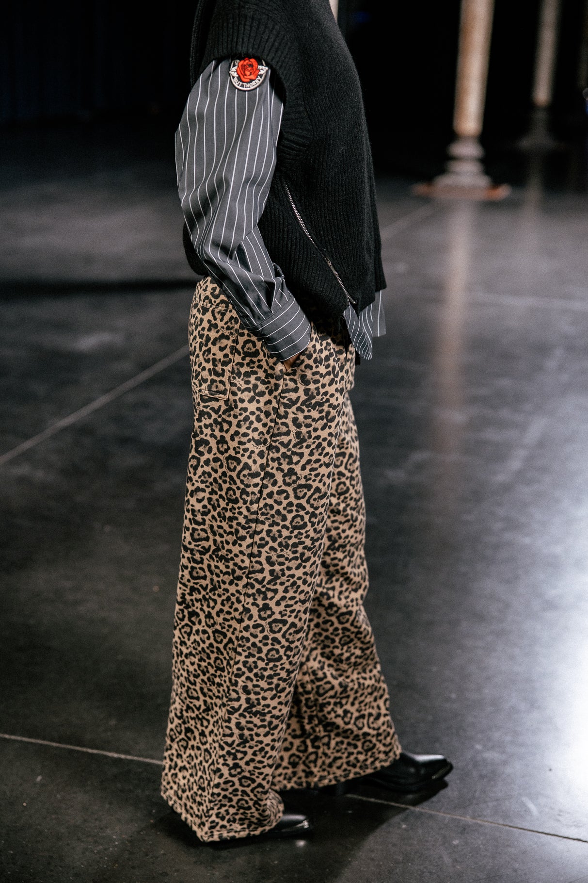 

Printed jogger pants Women Vamor Leo natural beige | Freeman T. Porter