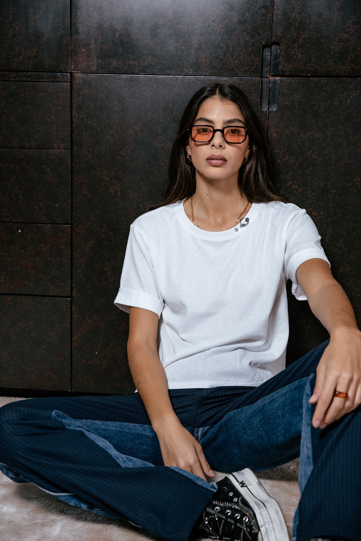 

High rise jeans Women Scarlett Long barsen mix | Freeman T. Porter