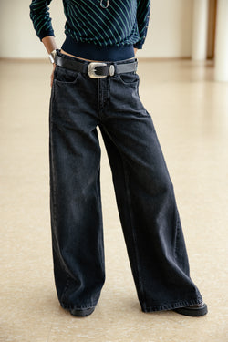 

High-Waist Wide-Leg-Jeans Damen Gemini blind | Freeman T. Porter