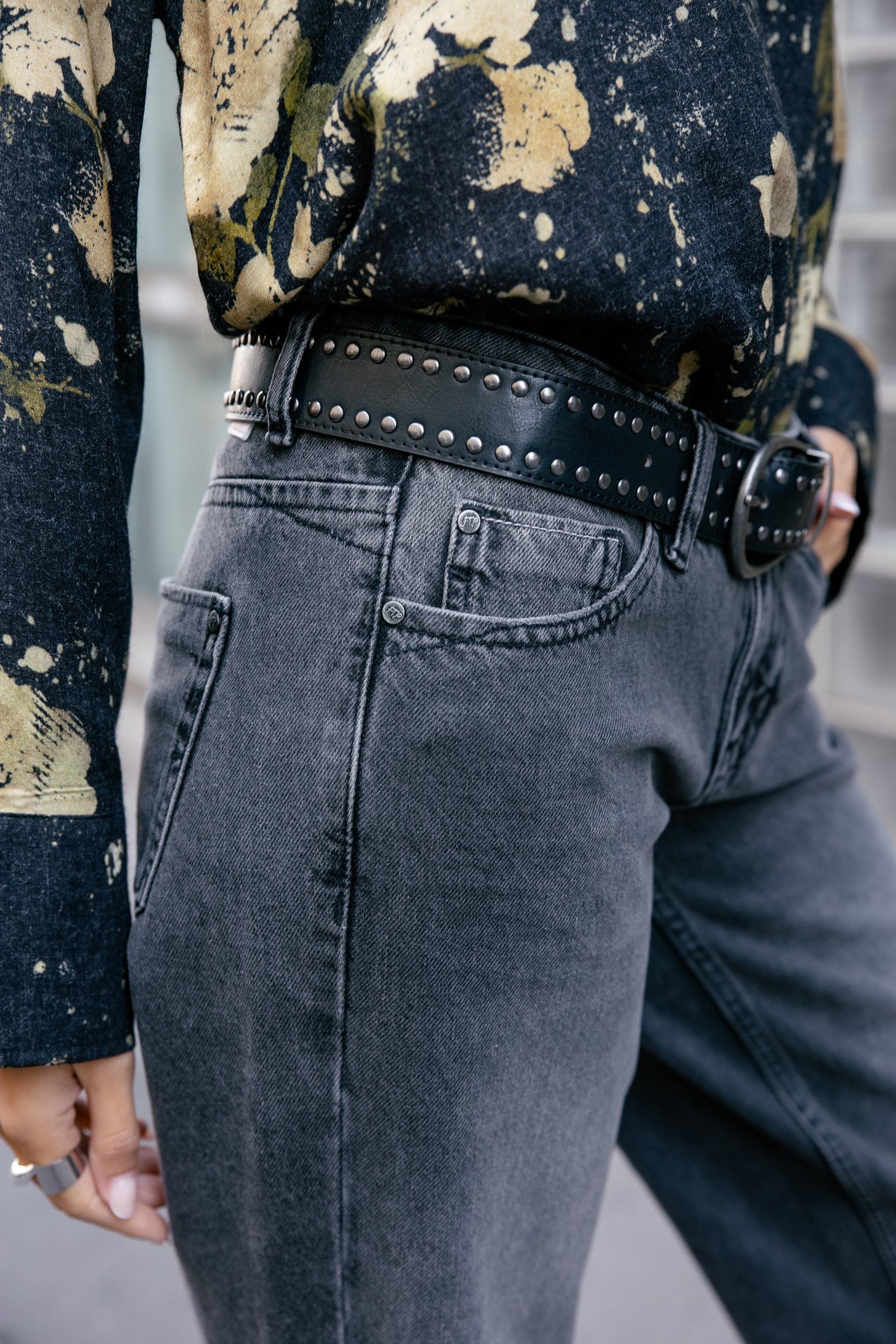 

Jeans droit taille mi-haute Femme Harlow blisty | Freeman T. Porter
