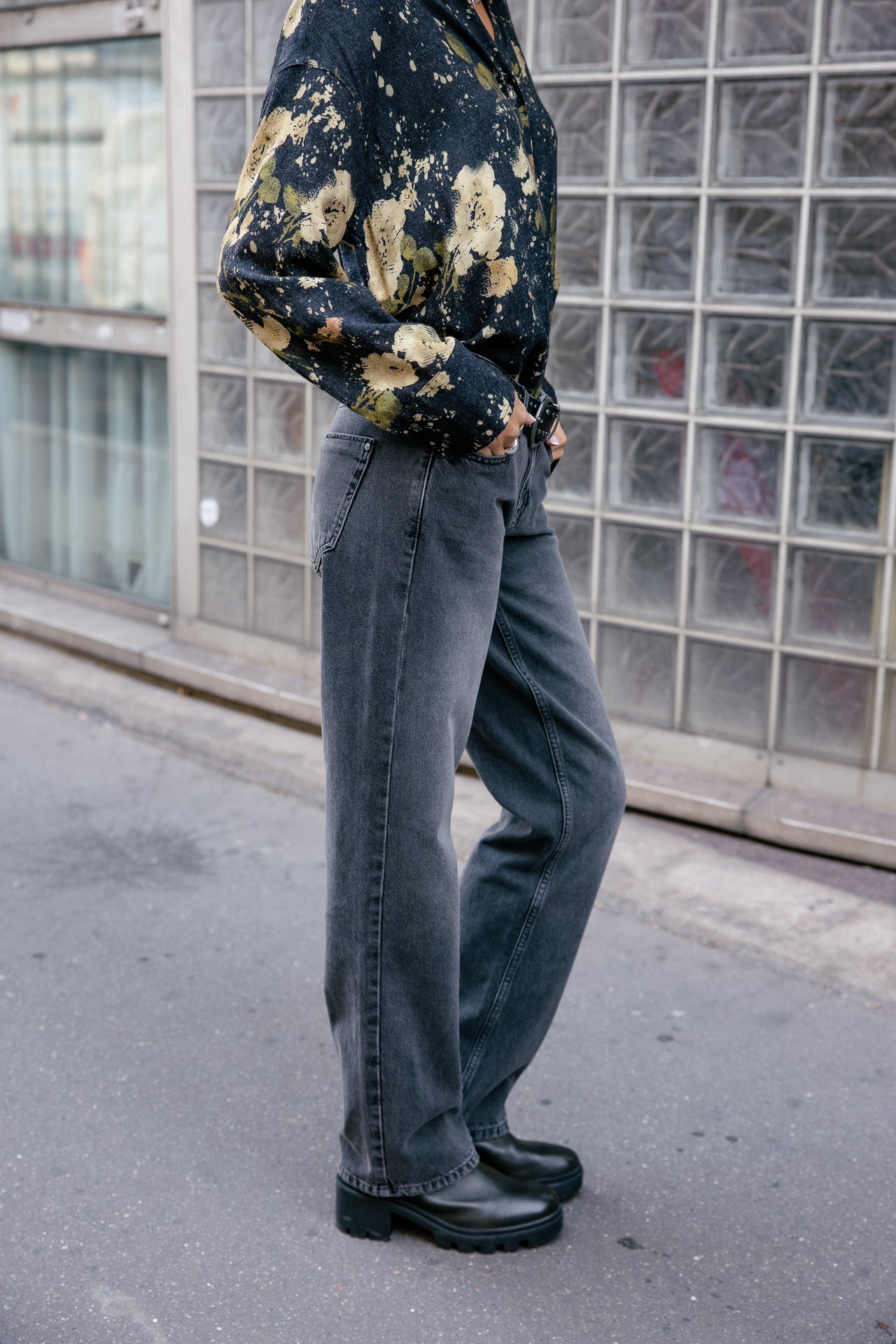 

Jeans droit taille mi-haute Femme Harlow blisty | Freeman T. Porter