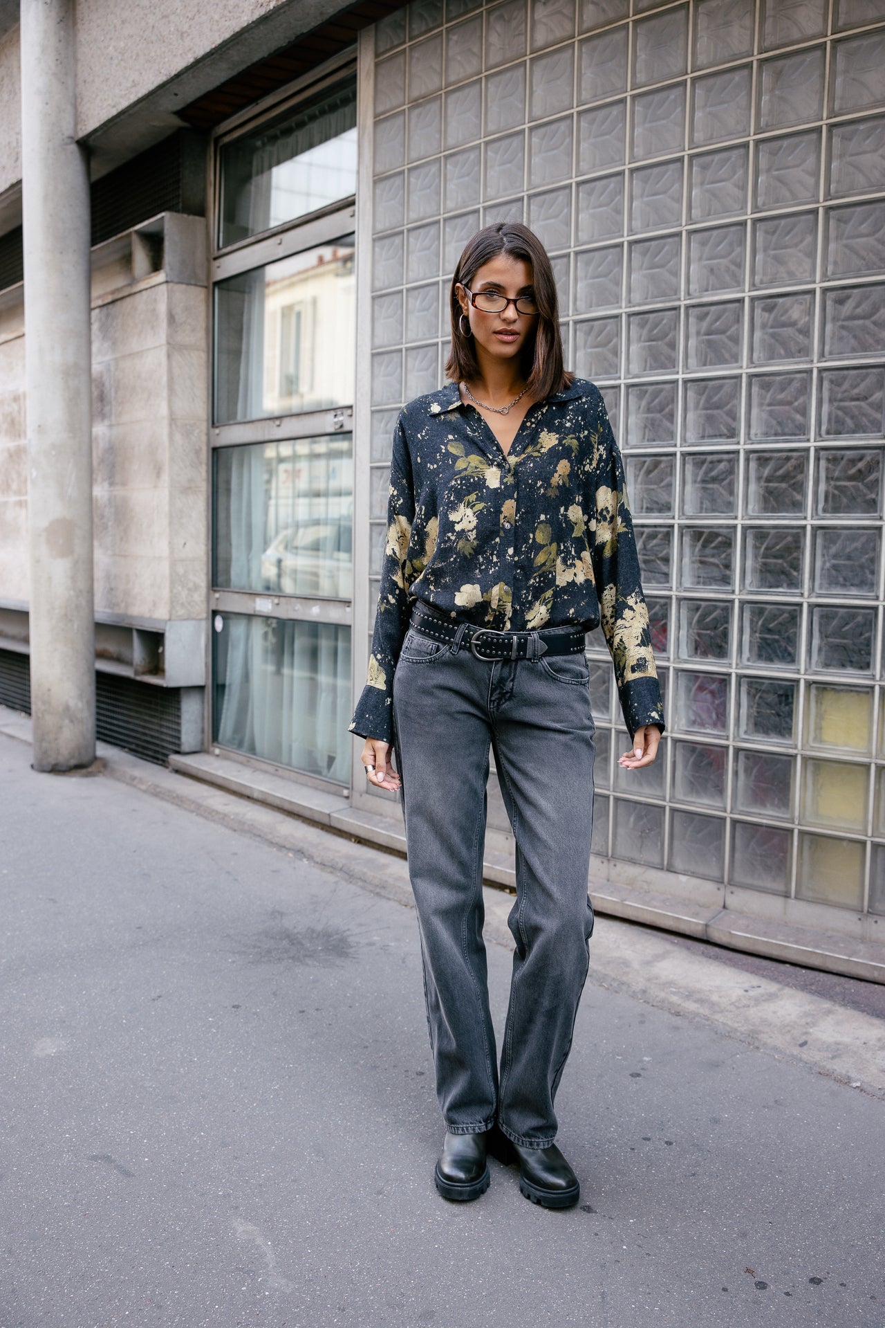 

Jeans droit taille mi-haute Femme Harlow blisty | Freeman T. Porter