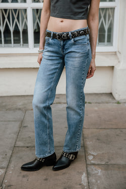 

Jeans droit taille mi-haute Femme Harlow midolo | Freeman T. Porter
