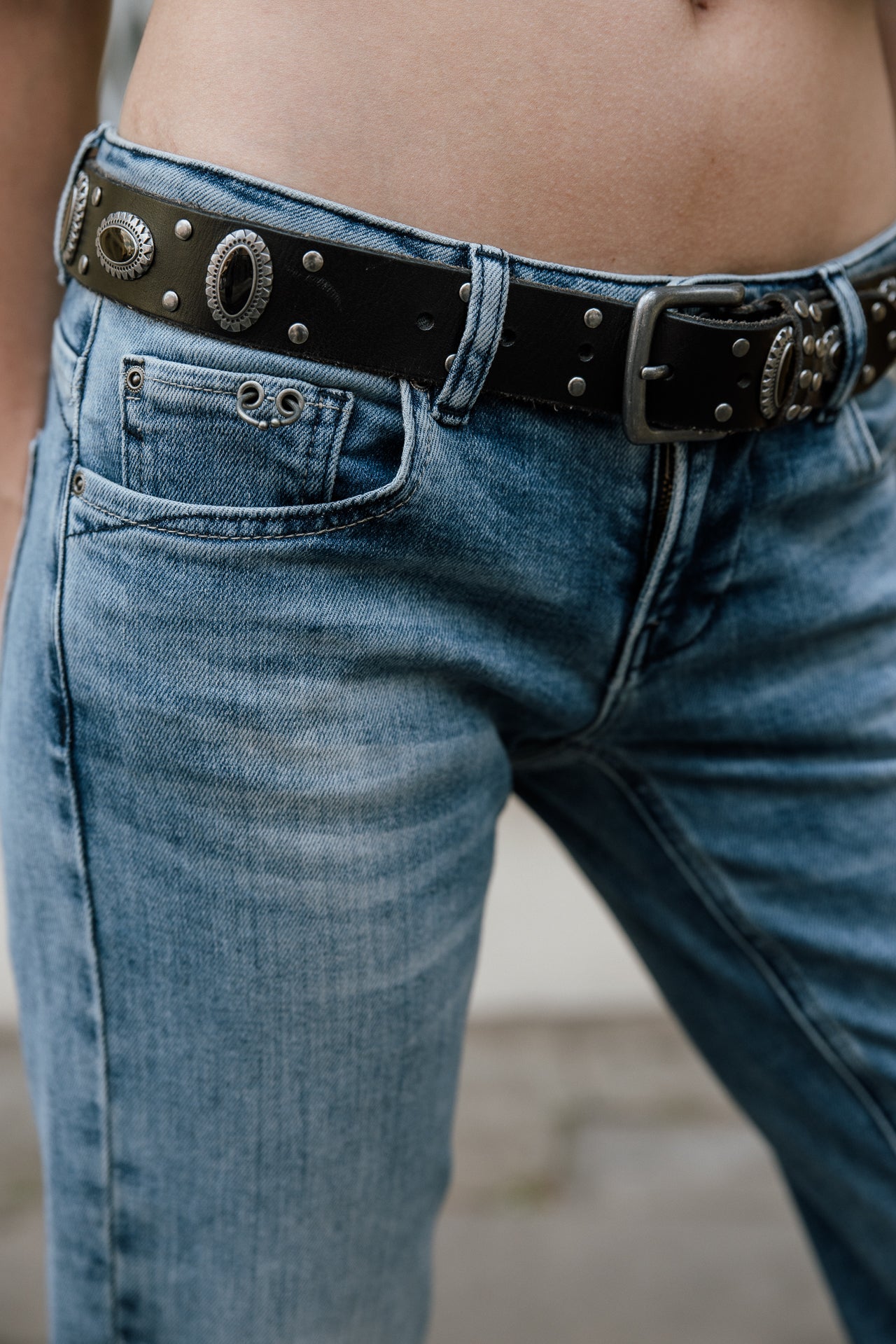 

Jeans droit taille mi-haute Femme Harlow midolo | Freeman T. Porter