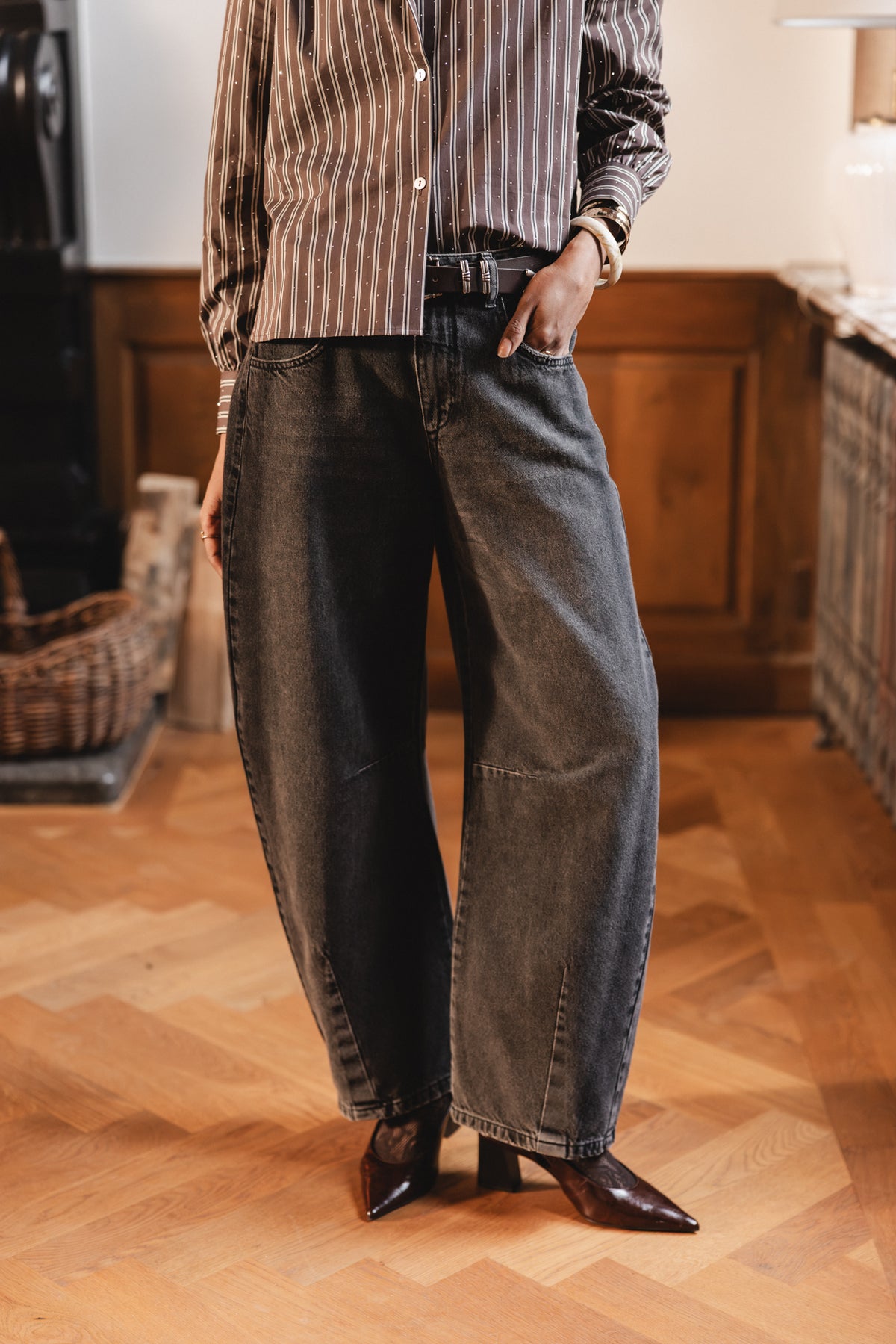 

Super Barrel Jeans Mid Waist Damen April blisty | Freeman T. Porter