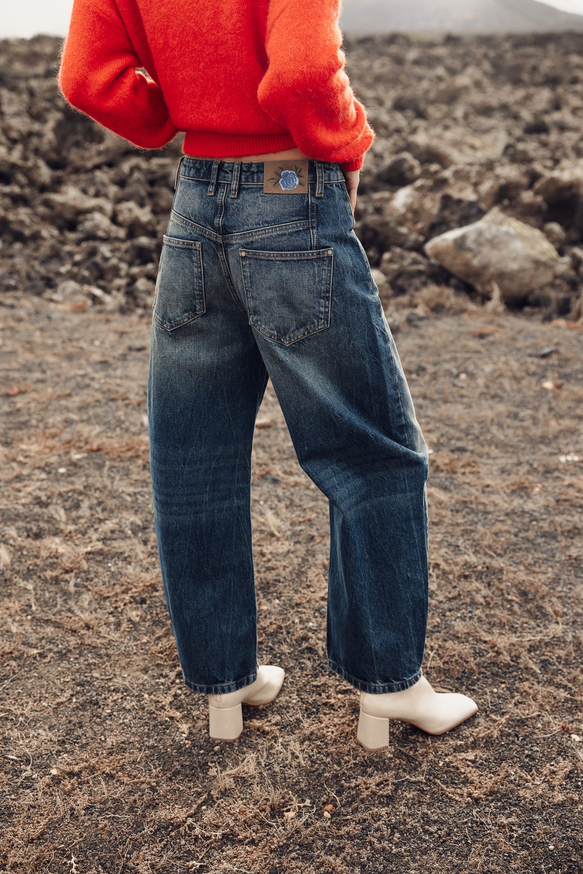 

Super Barrel Jeans Mid Waist Damen April farsund | Freeman T. Porter