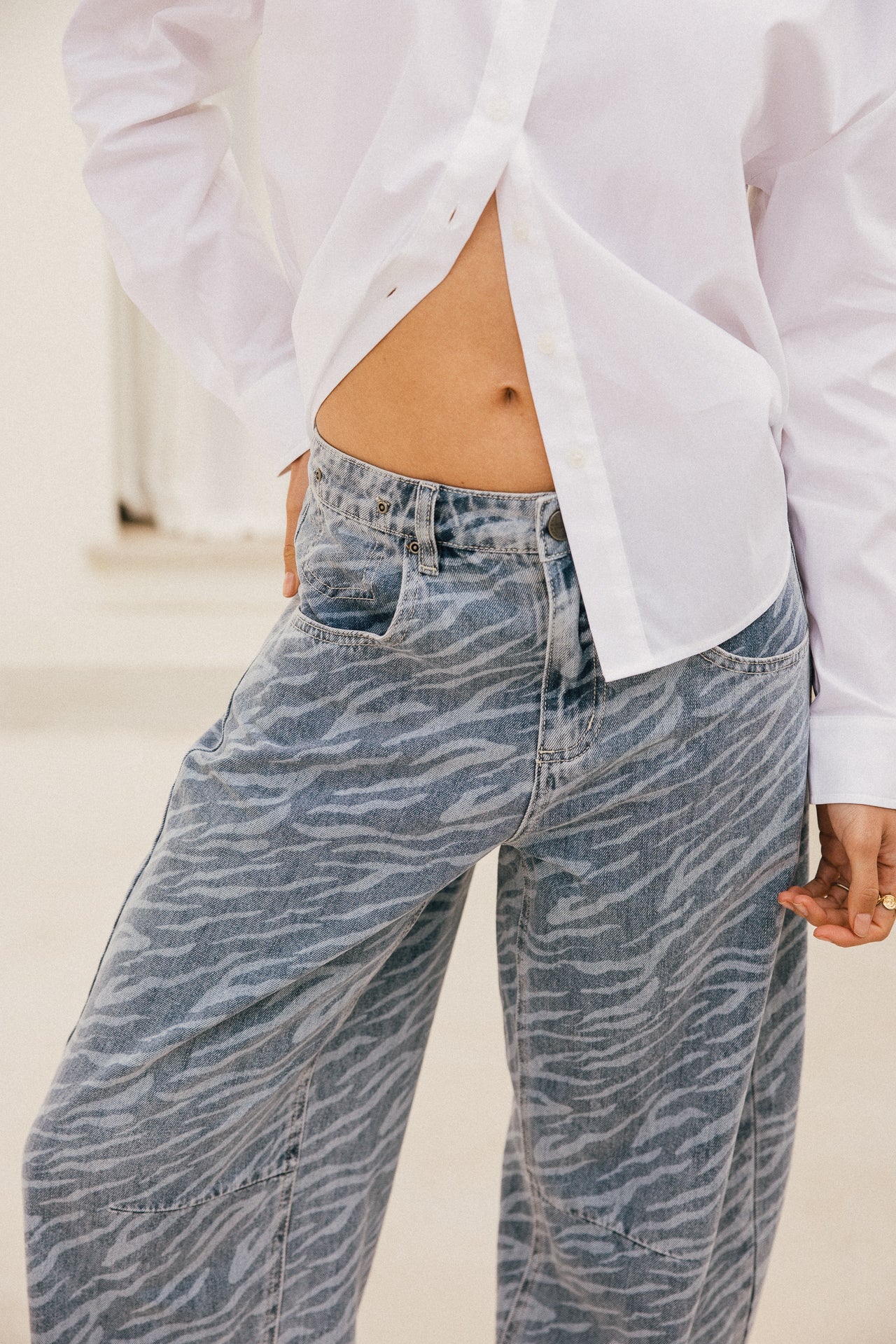 
              

Jeans super barrel Femme April jackson zebra | Freeman T. Porter
            