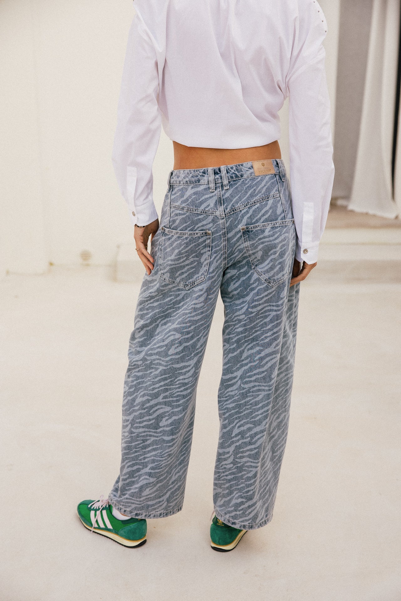 

Jeans super barrel Femme April jackson zebra | Freeman T. Porter