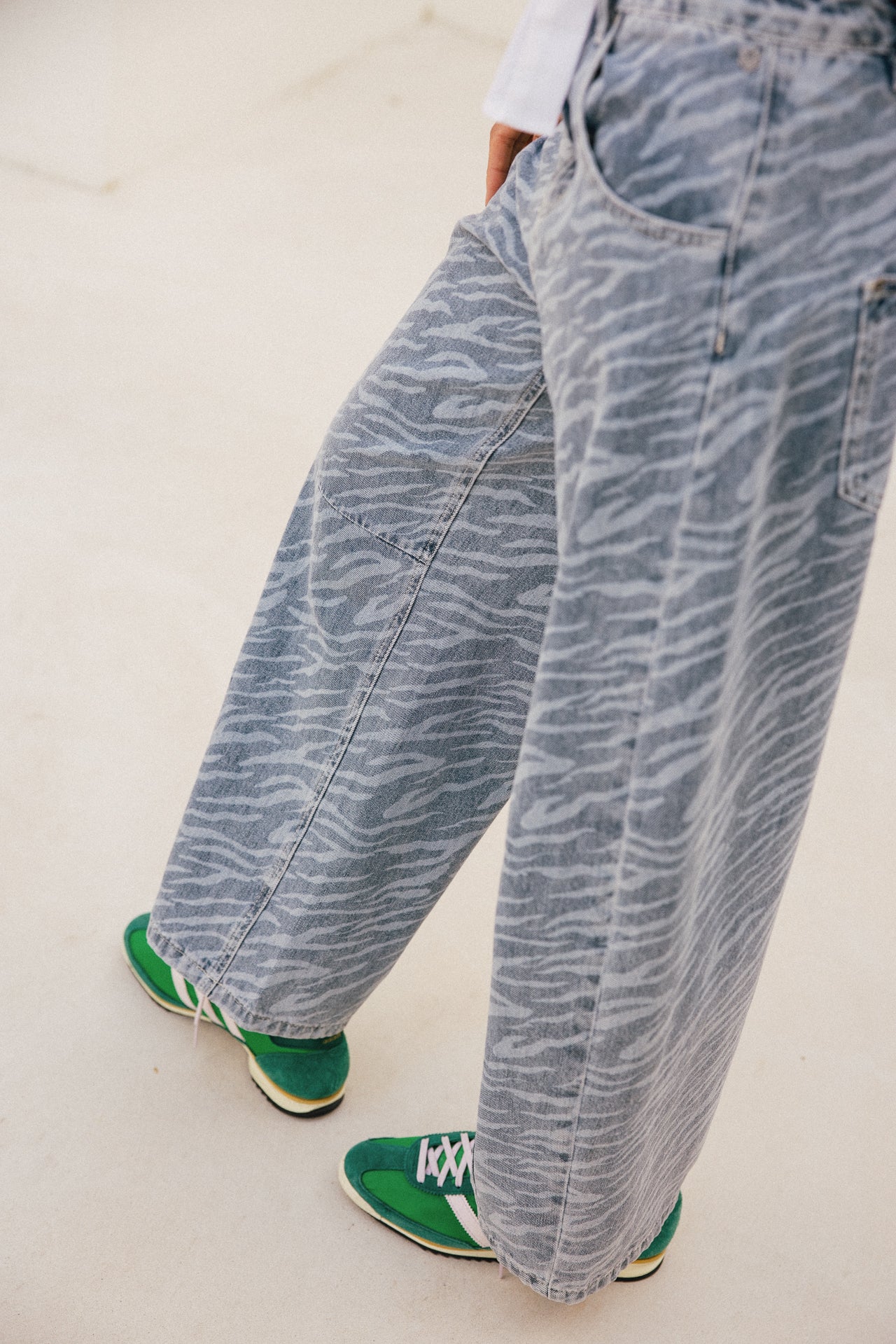 

Jeans super barrel Femme April jackson zebra | Freeman T. Porter