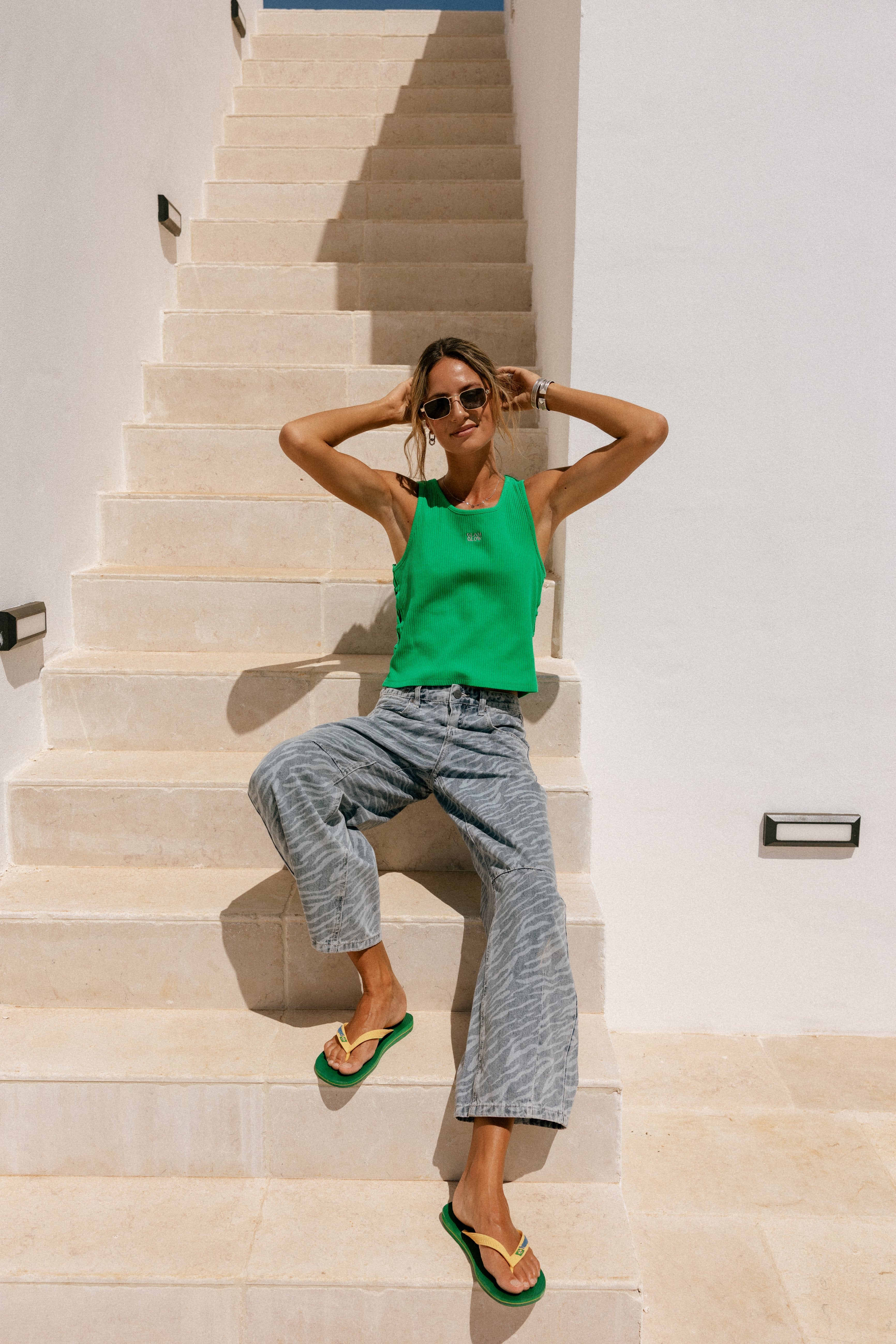 

Jeans super barrel Mujer April jackson zebra | Freeman T. Porter