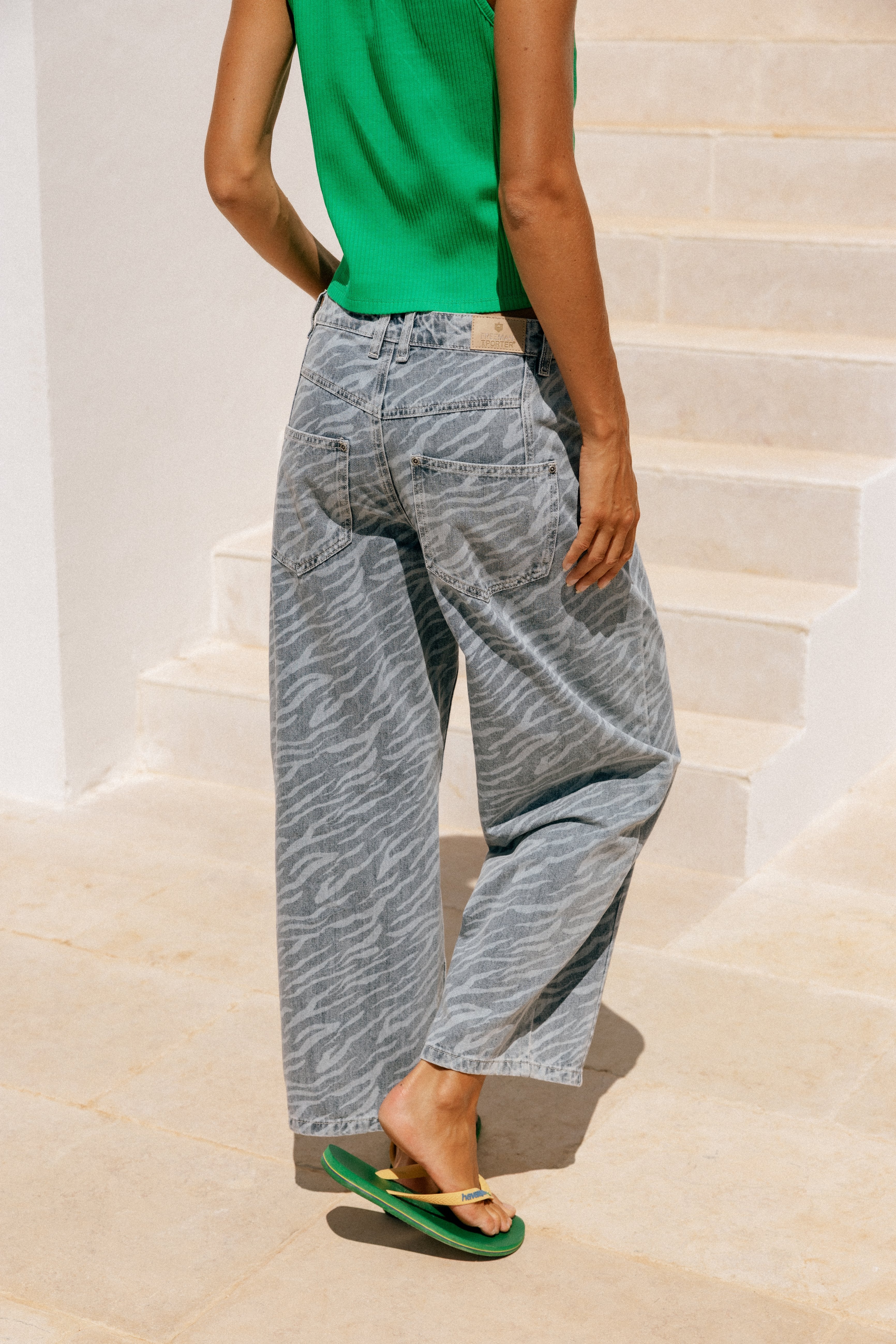 

Jeans super barrel Mujer April jackson zebra | Freeman T. Porter