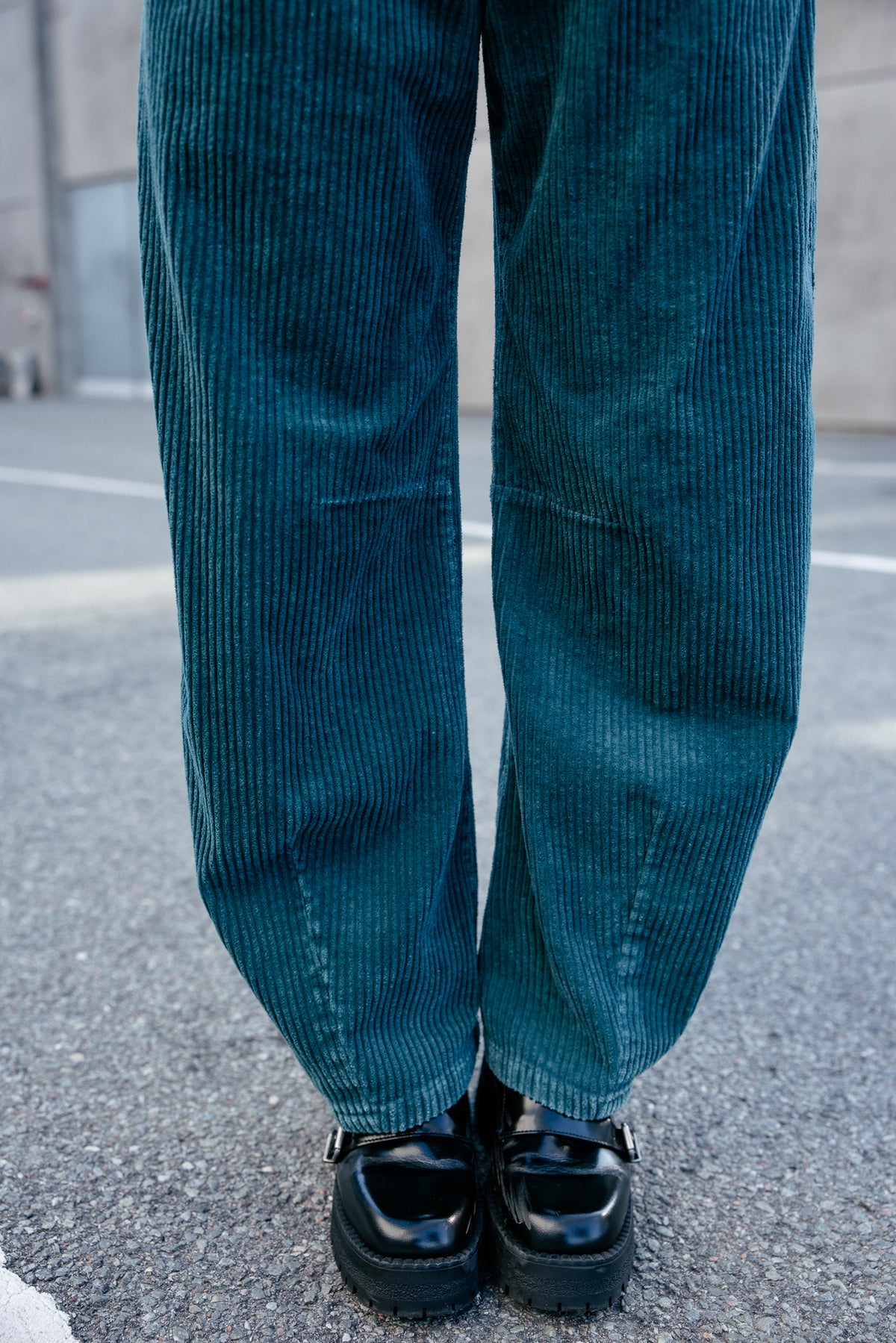 

Pantalon Barrel en velours Femme April Polar green gables | Freeman T. Porter