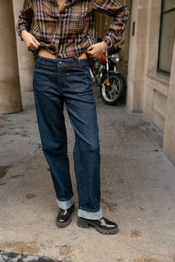 

Straight Jeans mit Umschlag Damen Pippa blooming | Freeman T. Porter
