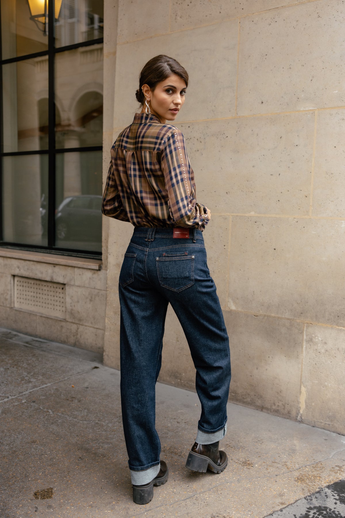 

Straight Jeans mit Umschlag Damen Pippa blooming | Freeman T. Porter