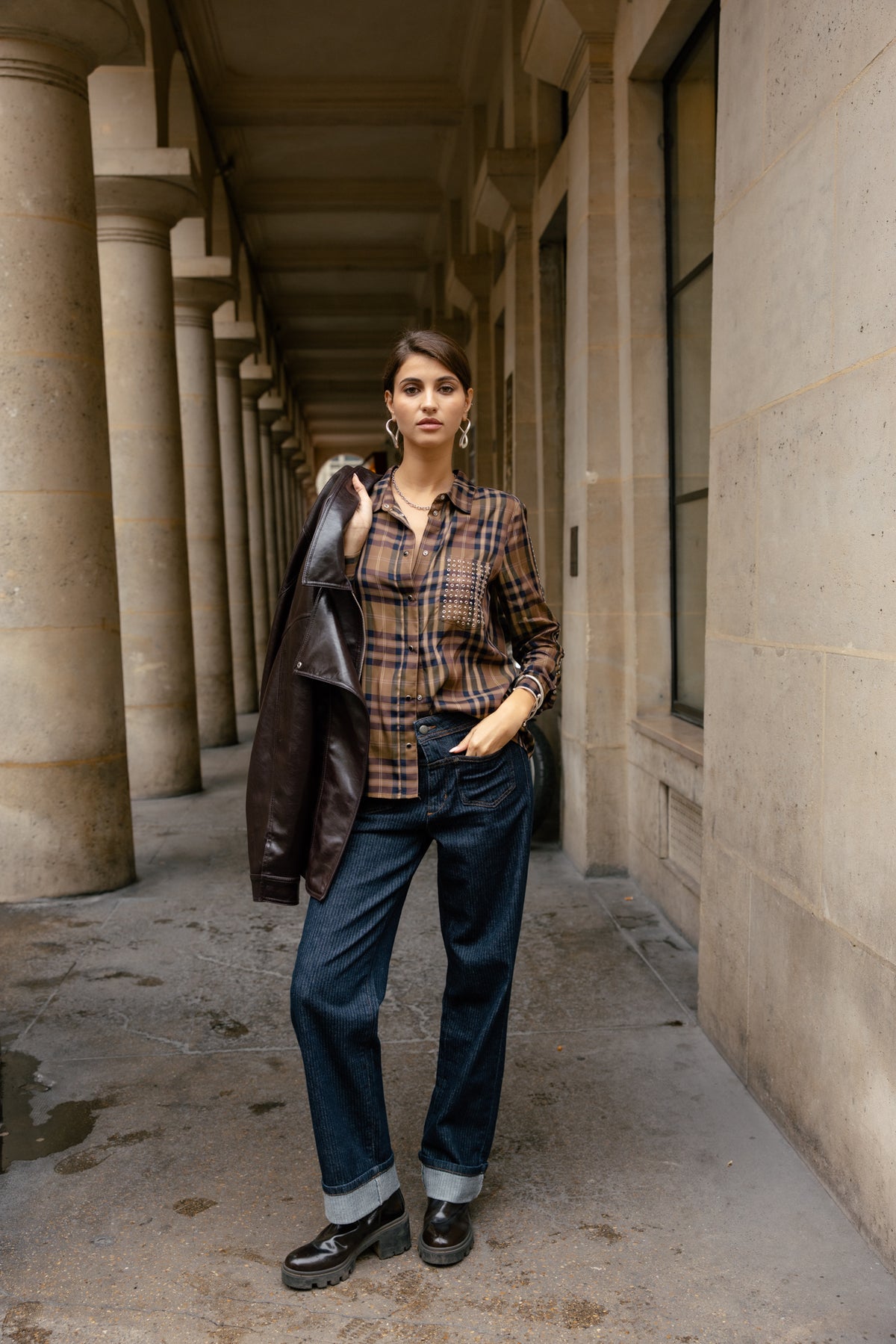 

Straight Jeans mit Umschlag Damen Pippa blooming | Freeman T. Porter
